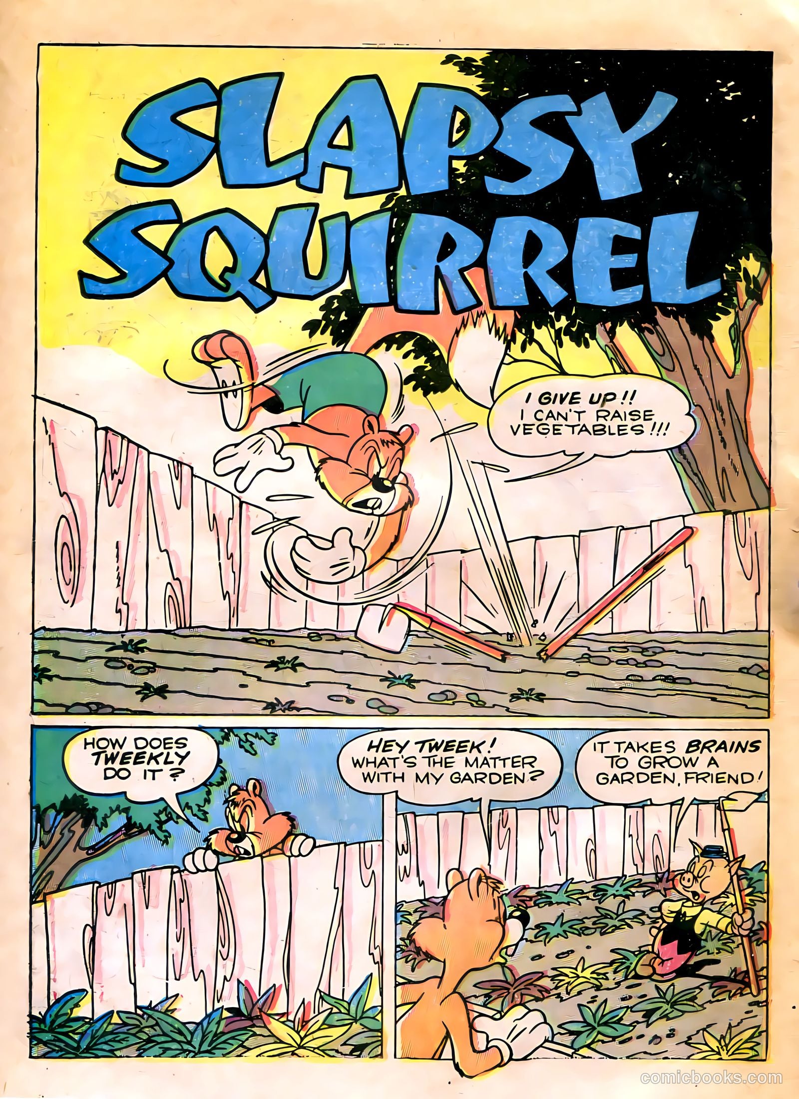 "Red" Rabbit Comics #2 (1947) — page 16 of 48