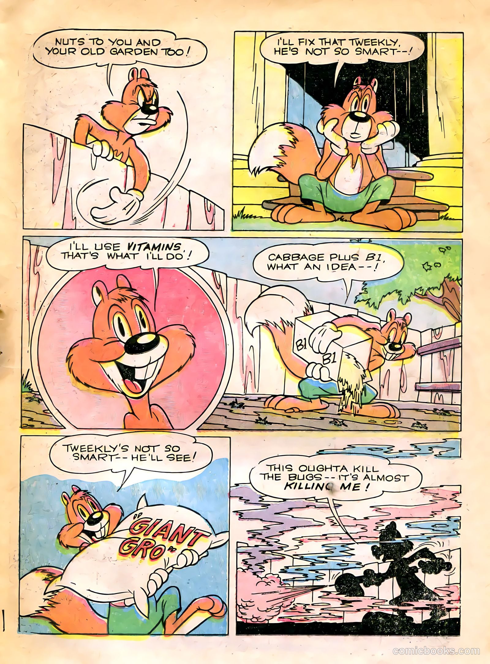 "Red" Rabbit Comics #2 (1947) — page 17 of 48