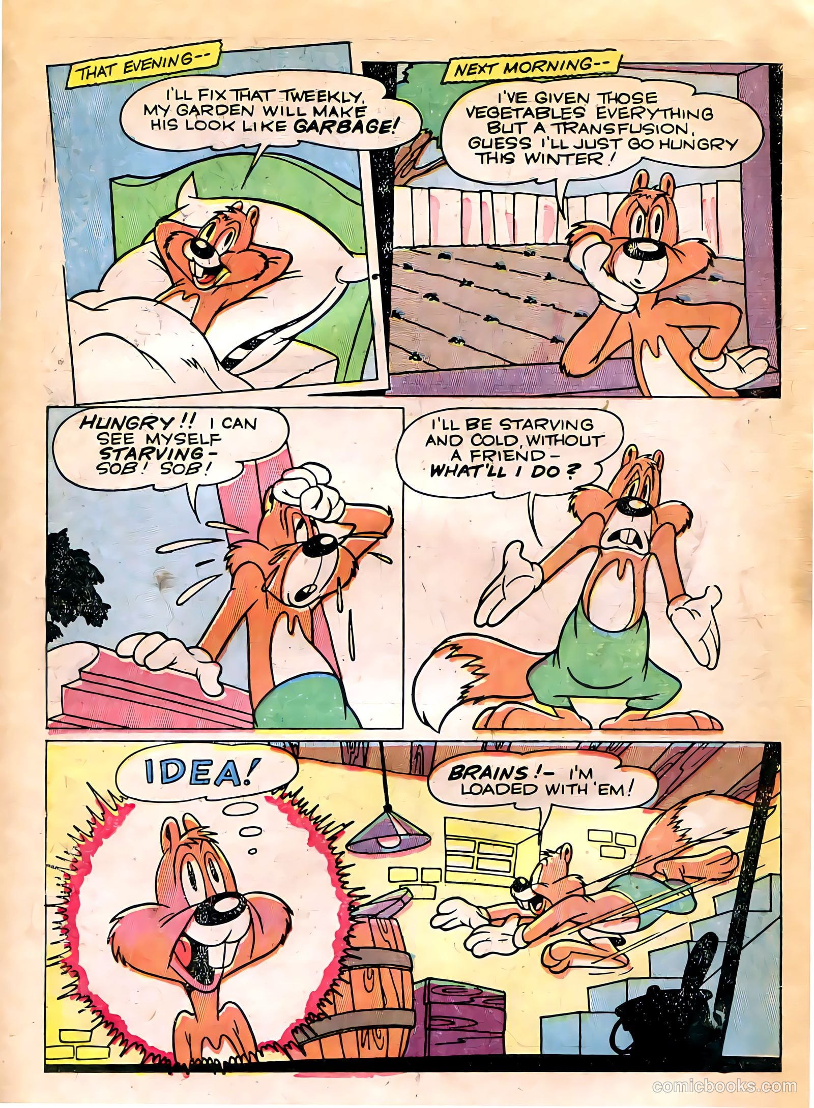 "Red" Rabbit Comics #2 (1947) — page 18 of 48