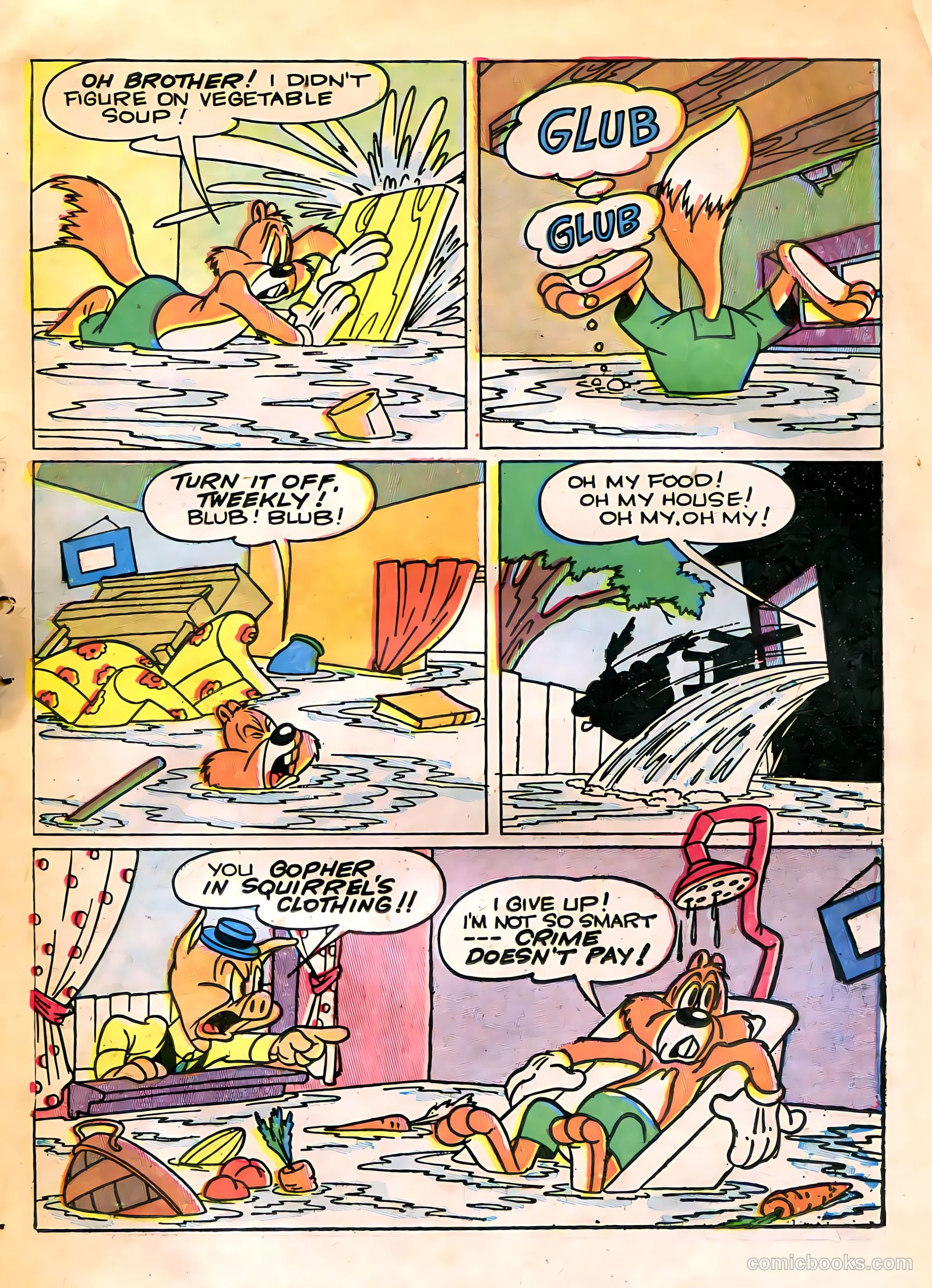 "Red" Rabbit Comics #2 (1947) — page 21 of 48