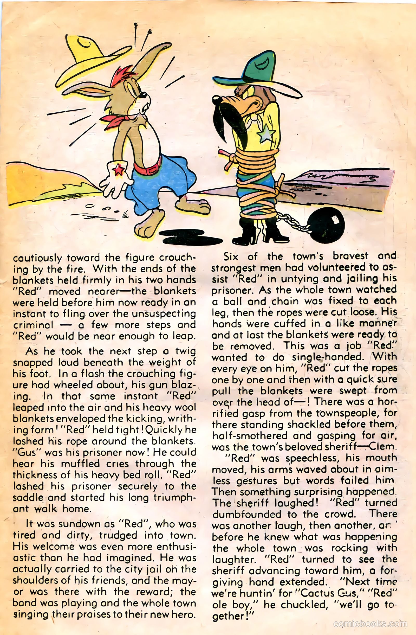 "Red" Rabbit Comics #2 (1947) — page 25 of 48