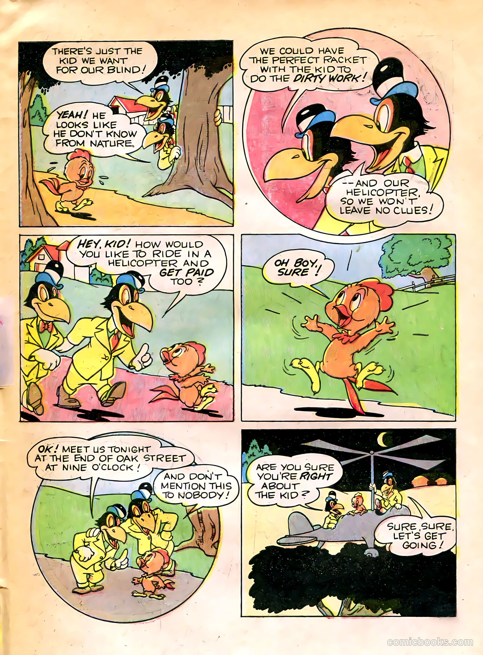 "Red" Rabbit Comics #2 (1947) — page 35 of 48