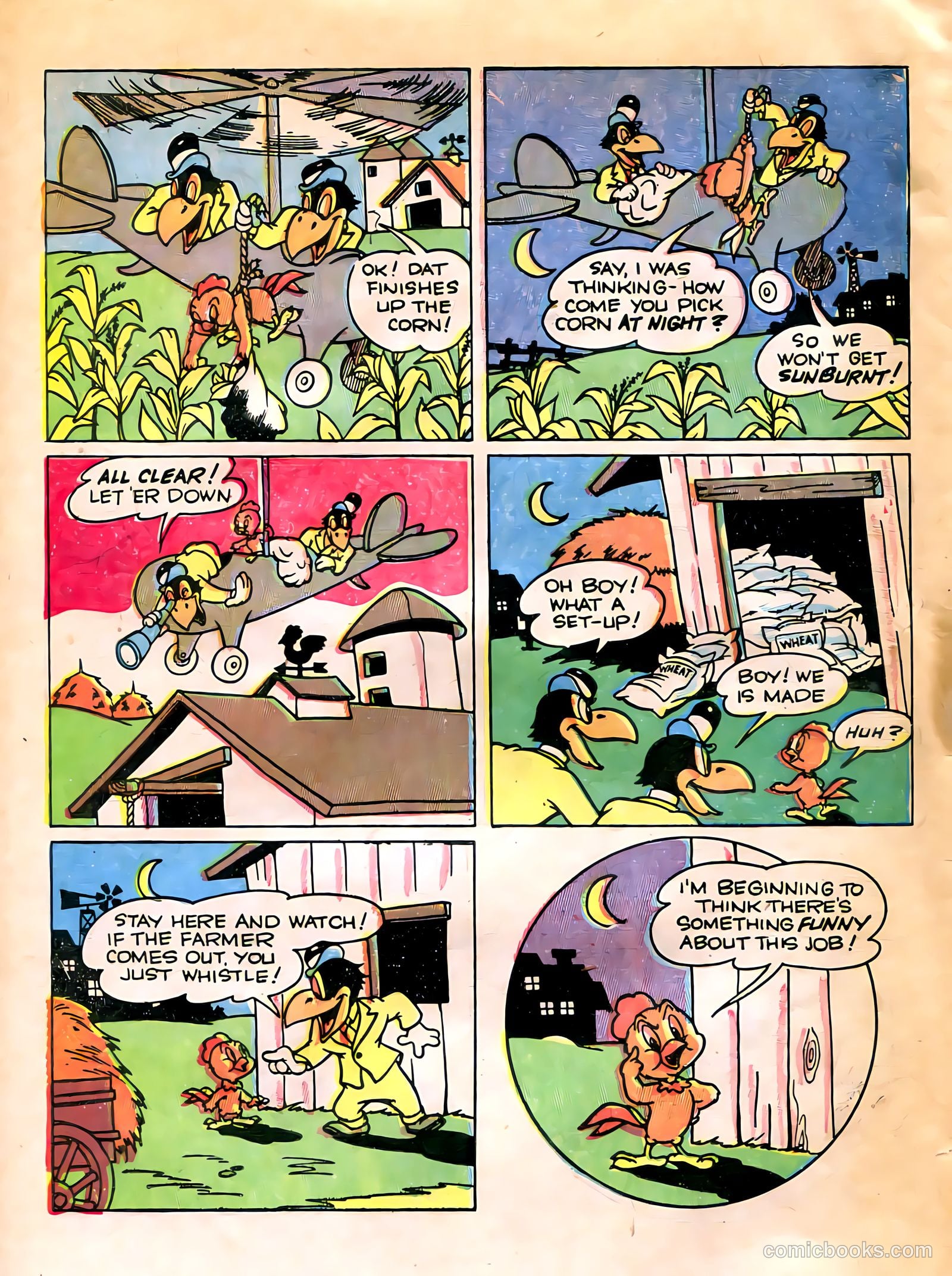 "Red" Rabbit Comics #2 (1947) — page 36 of 48