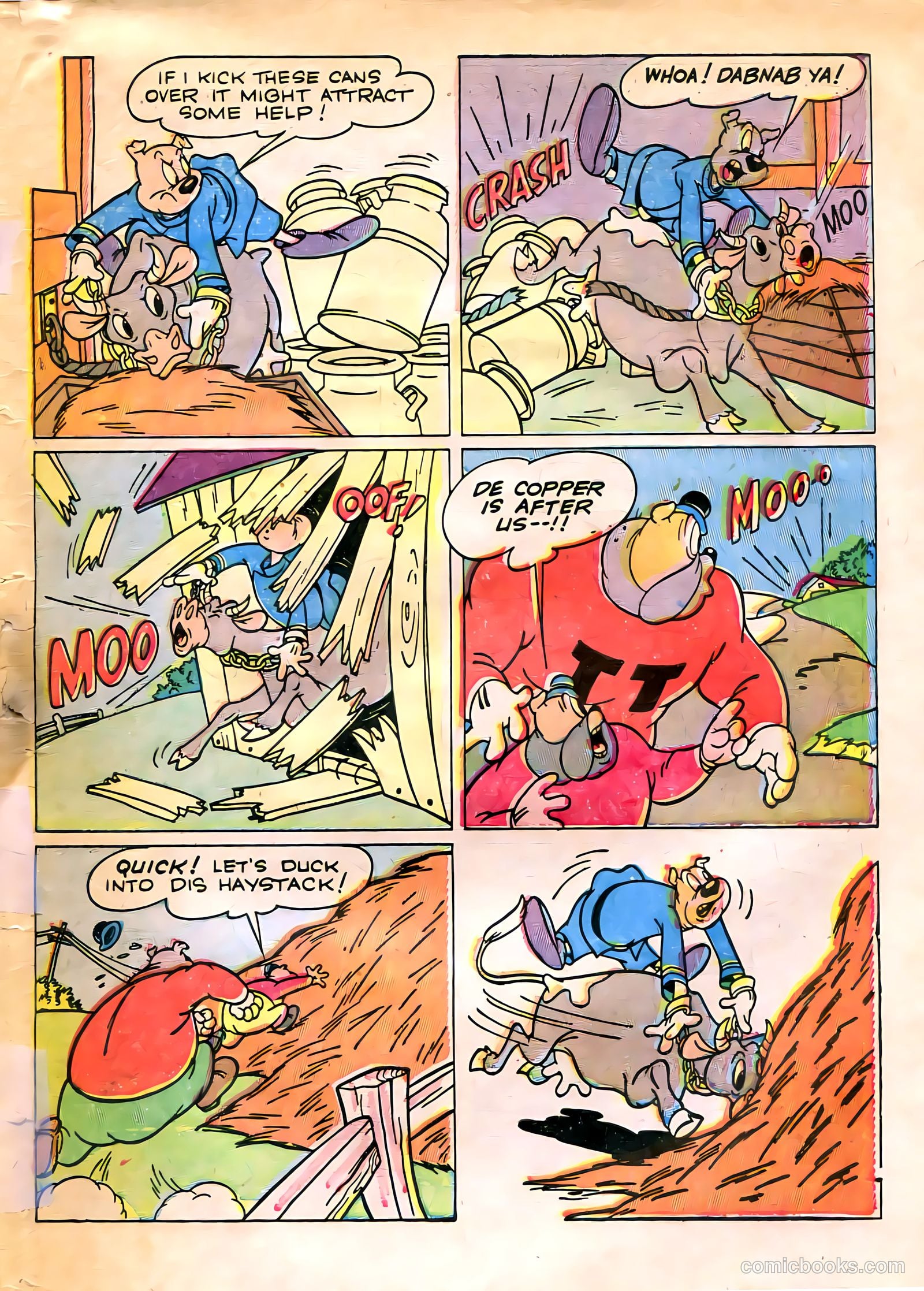 "Red" Rabbit Comics #2 (1947) — page 45 of 48