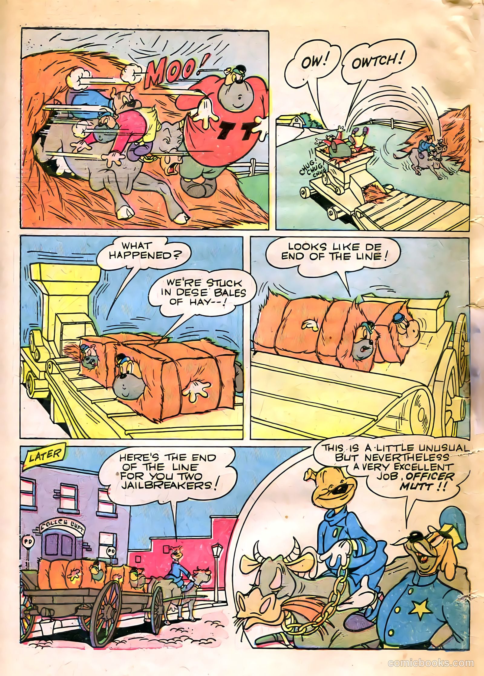 "Red" Rabbit Comics #2 (1947) — page 46 of 48