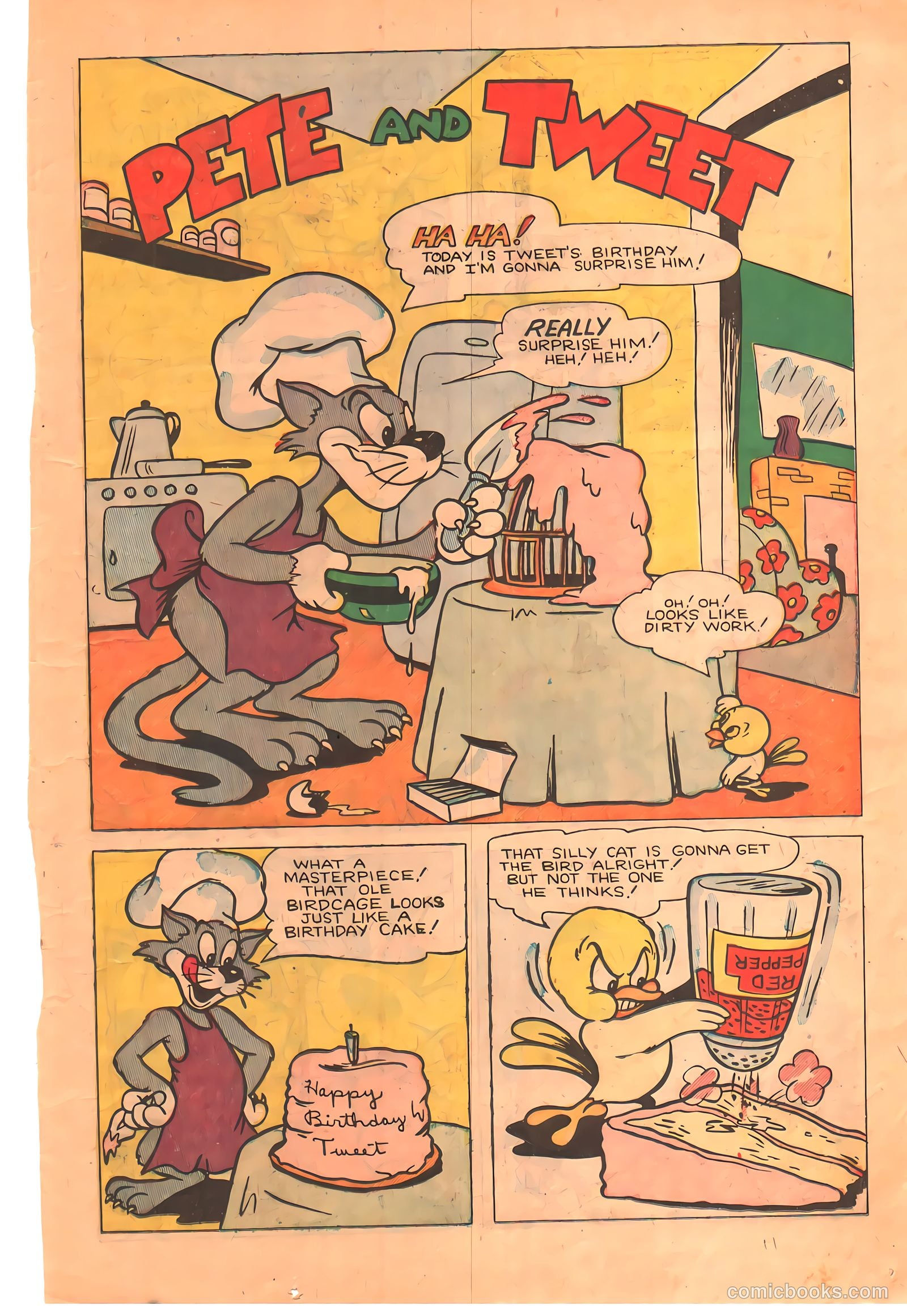 "Red" Rabbit Comics #20 (1951) — page 11 of 36