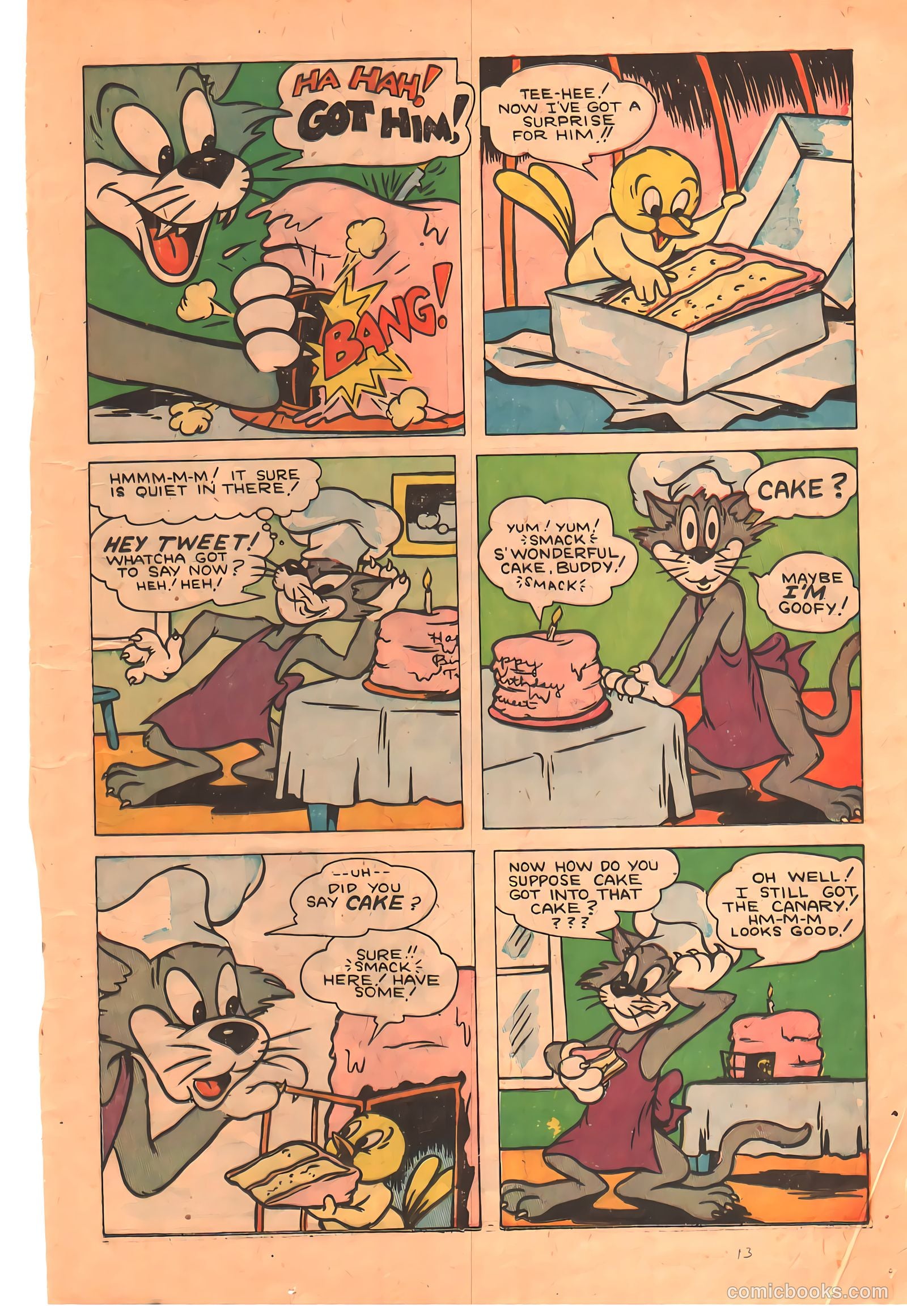 "Red" Rabbit Comics #20 (1951) — page 13 of 36