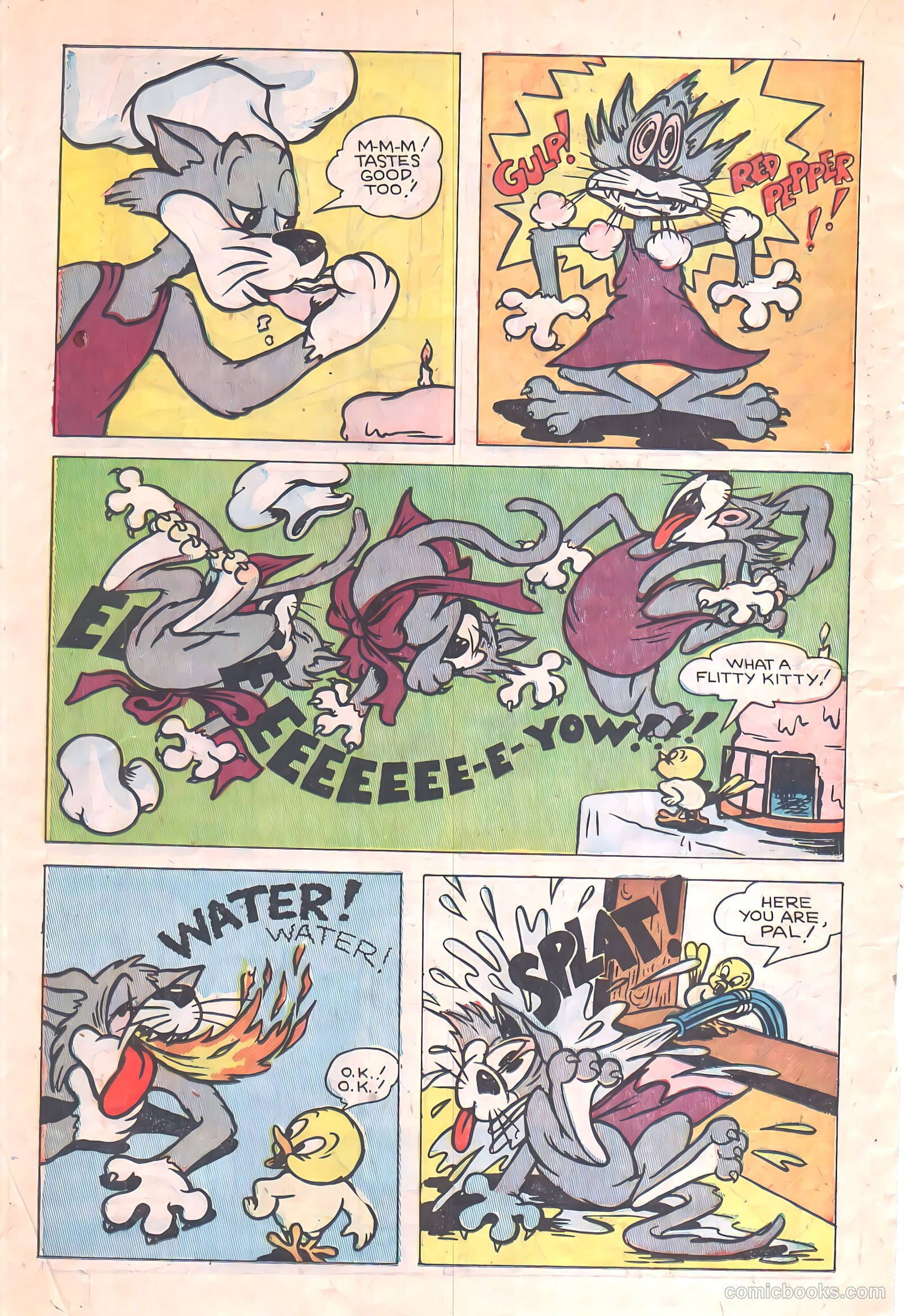 "Red" Rabbit Comics #20 (1951) — page 14 of 36