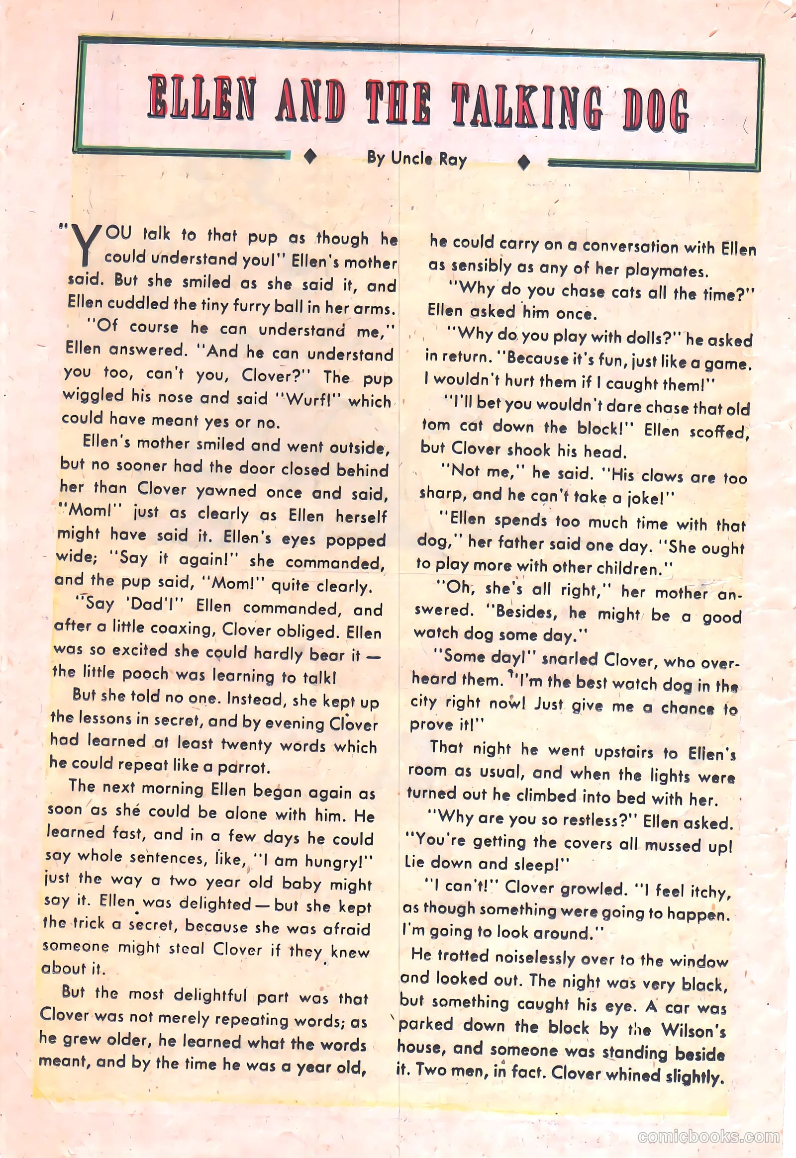 "Red" Rabbit Comics #20 (1951) — page 16 of 36