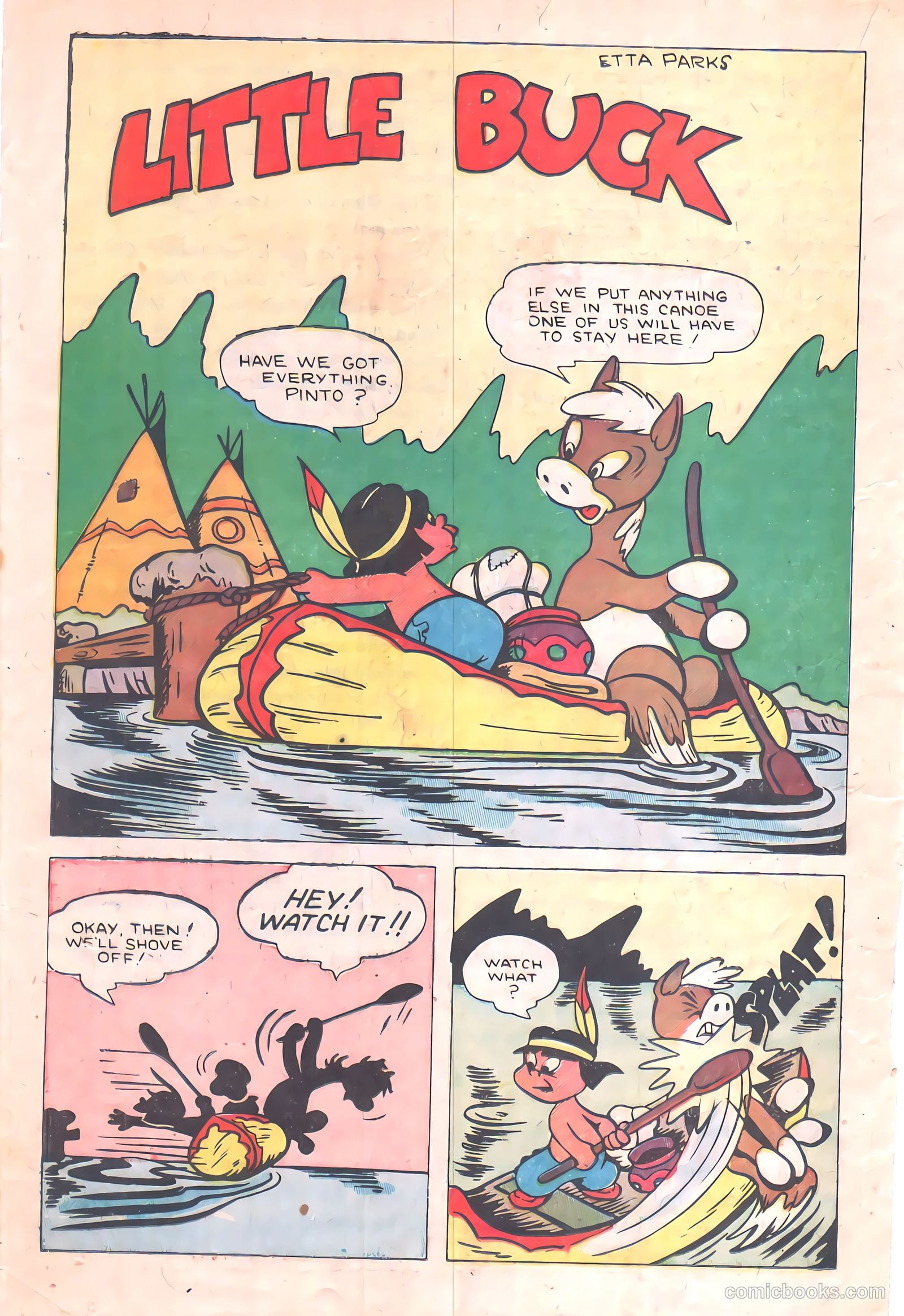 "Red" Rabbit Comics #20 (1951) — page 18 of 36