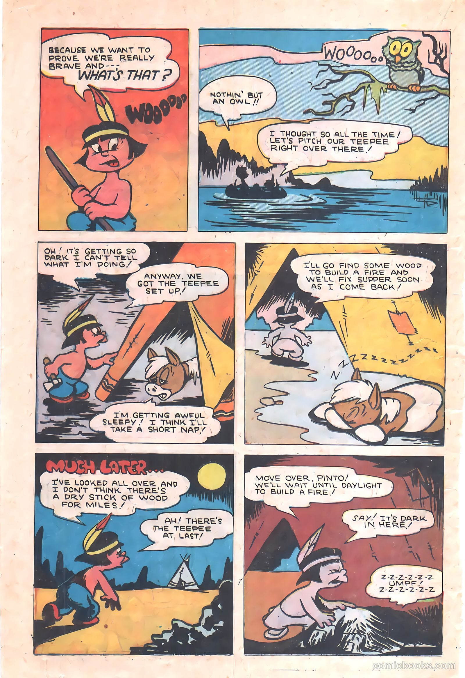 "Red" Rabbit Comics #20 (1951) — page 20 of 36