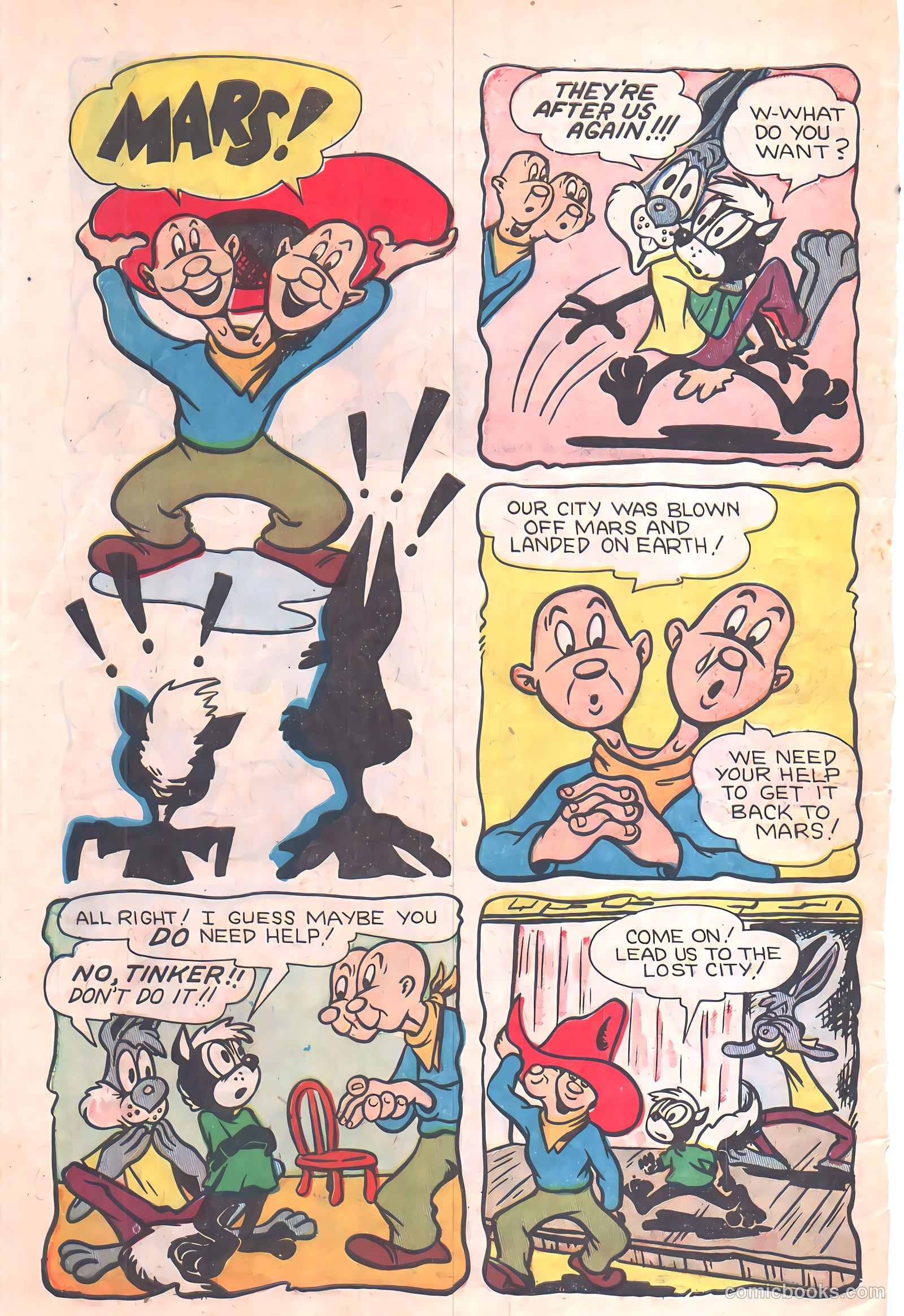 "Red" Rabbit Comics #20 (1951) — page 30 of 36
