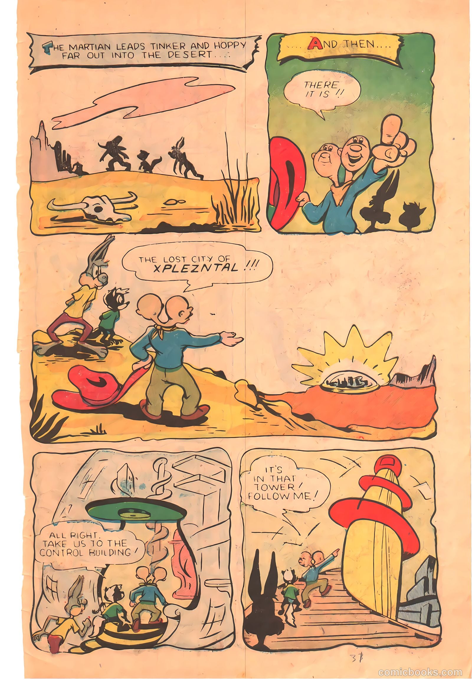 "Red" Rabbit Comics #20 (1951) — page 31 of 36