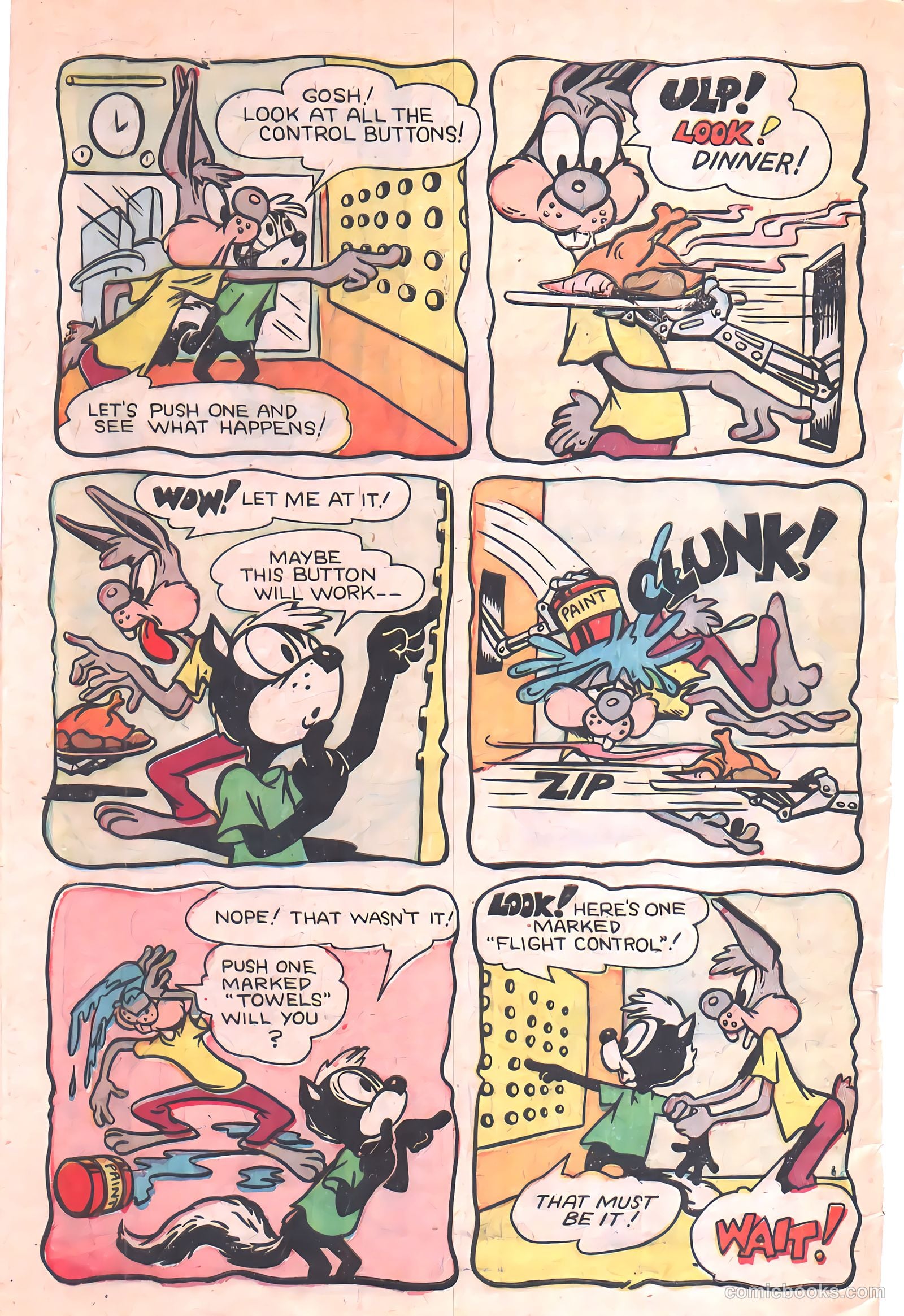 "Red" Rabbit Comics #20 (1951) — page 32 of 36