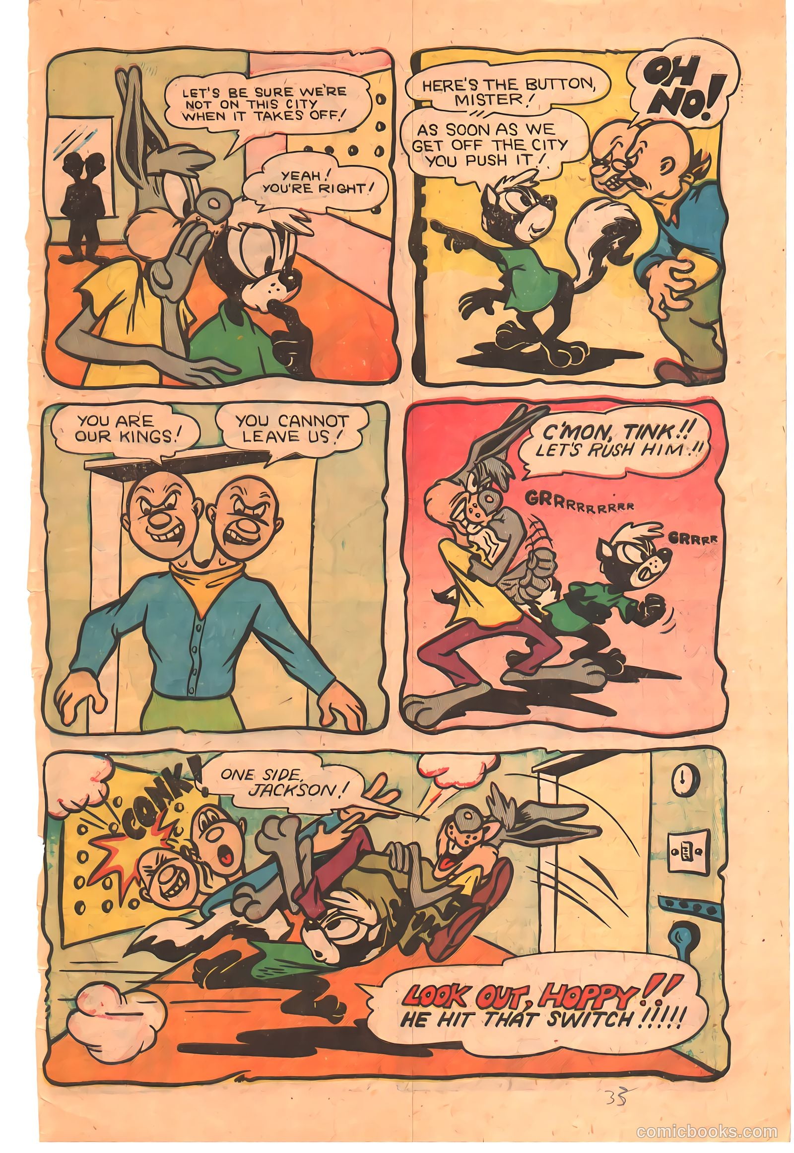 "Red" Rabbit Comics #20 (1951) — page 33 of 36