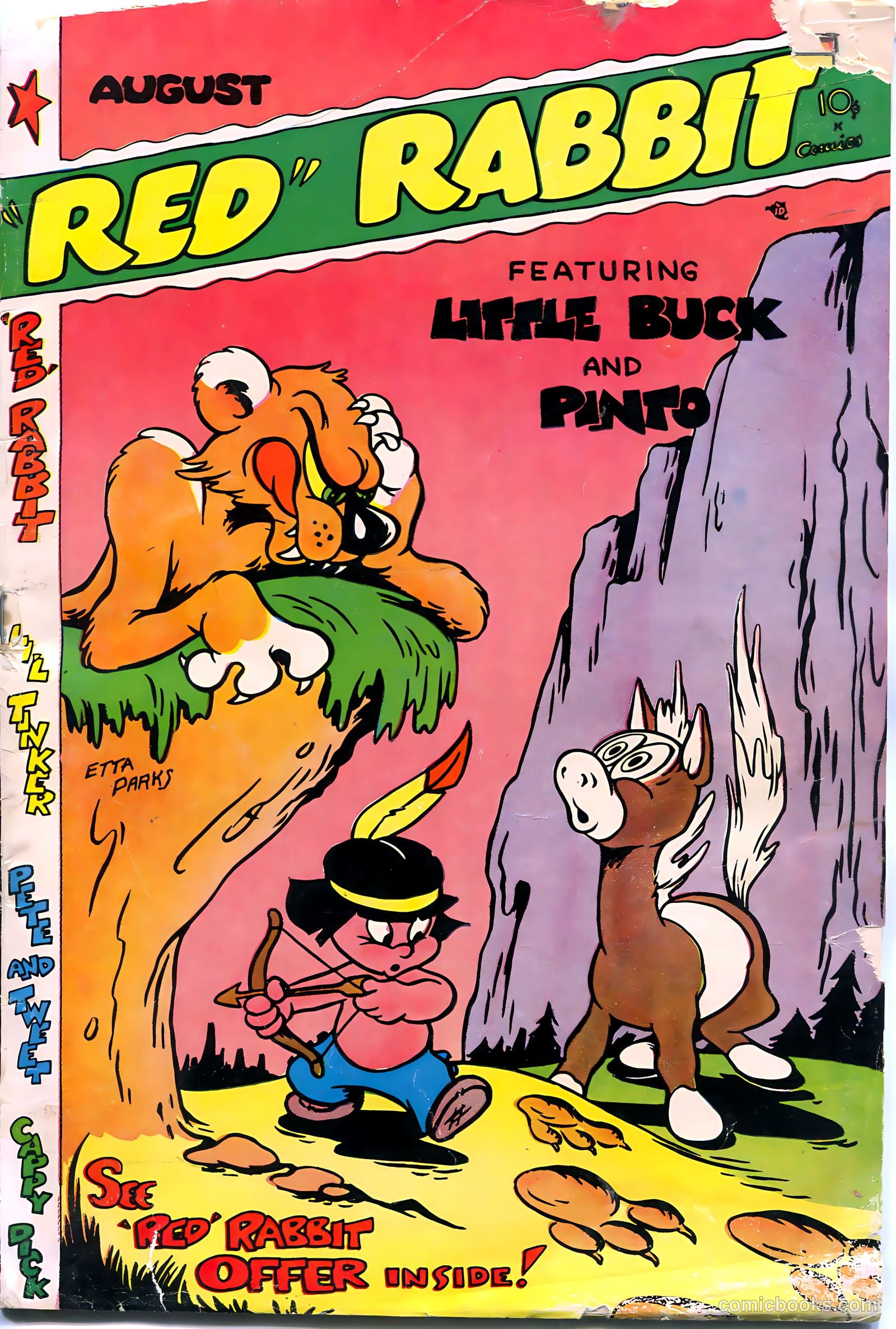 "Red" Rabbit Comics #21