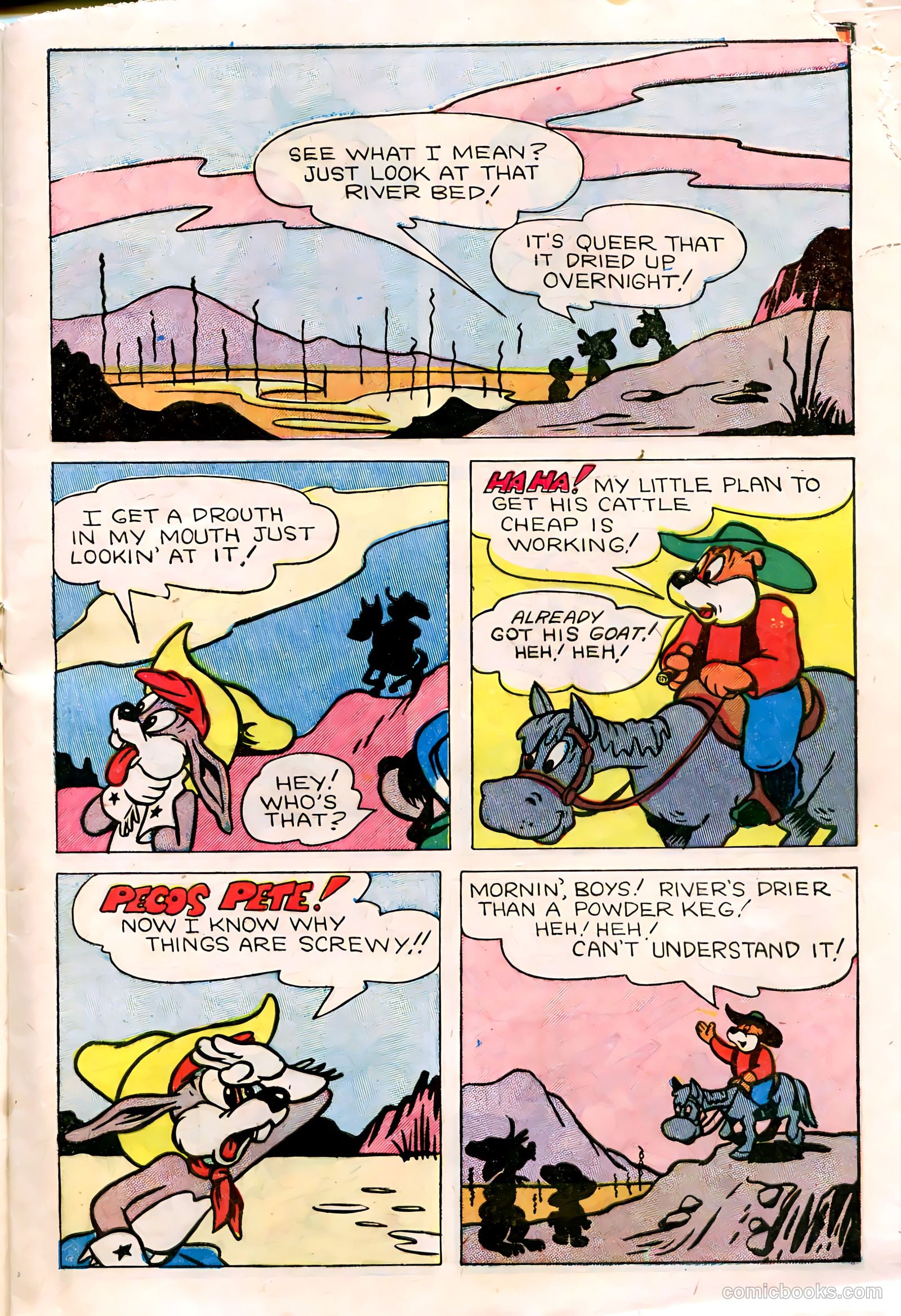 "Red" Rabbit Comics #21 (1951) — page 5 of 36