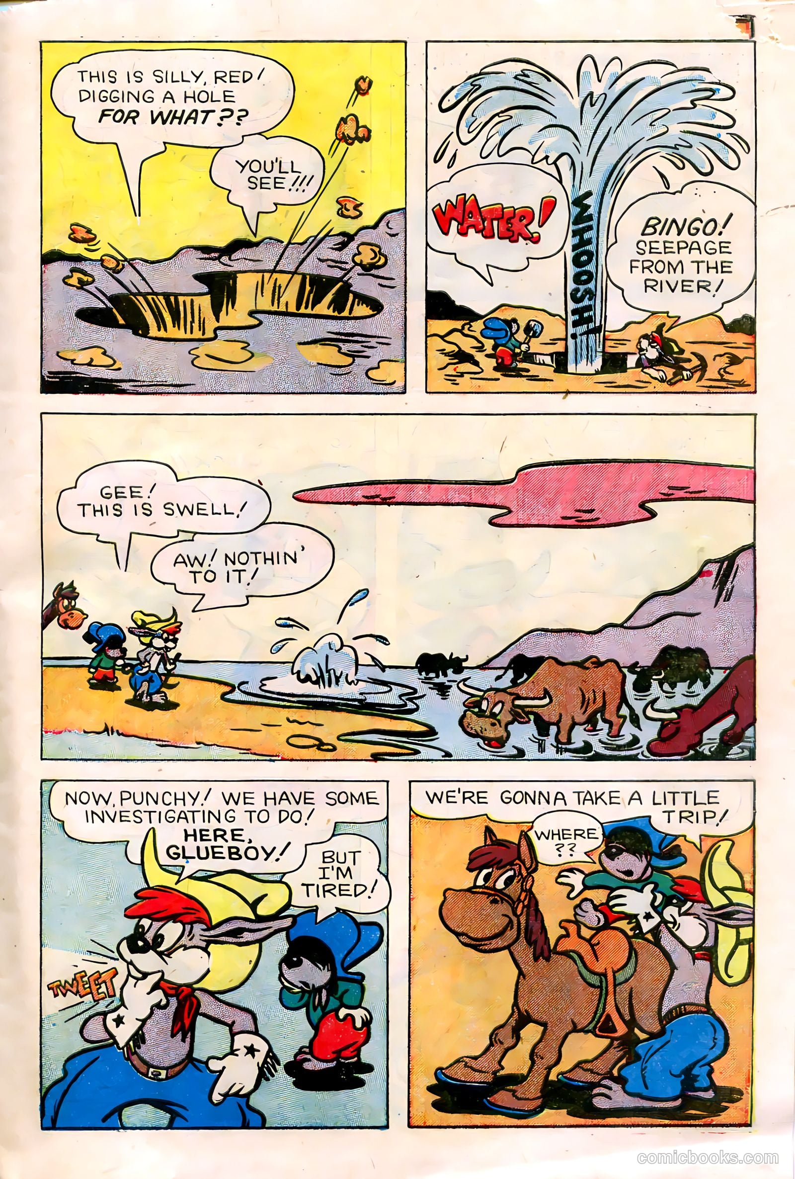 "Red" Rabbit Comics #21 (1951) — page 7 of 36