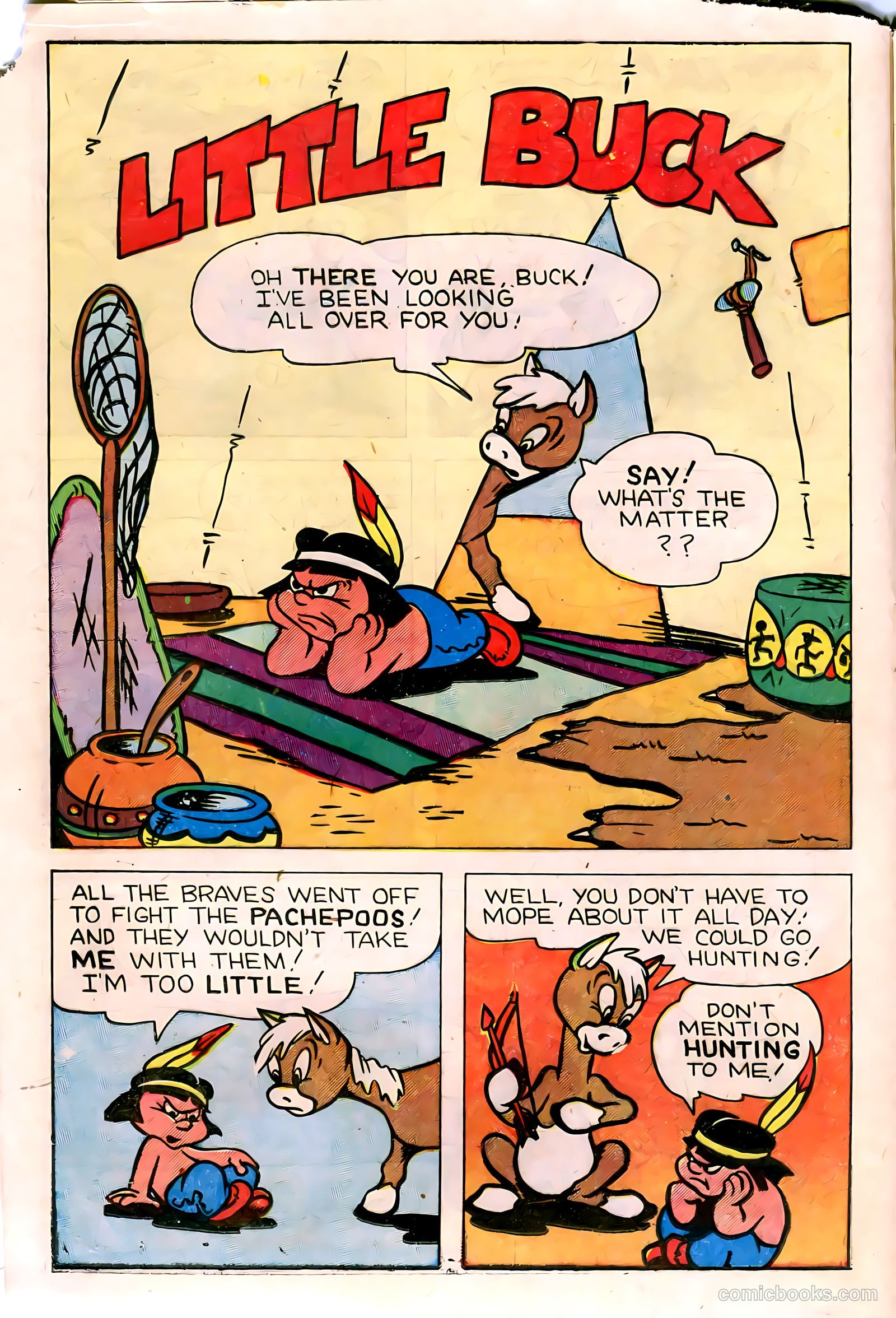 "Red" Rabbit Comics #21 (1951) — page 12 of 36