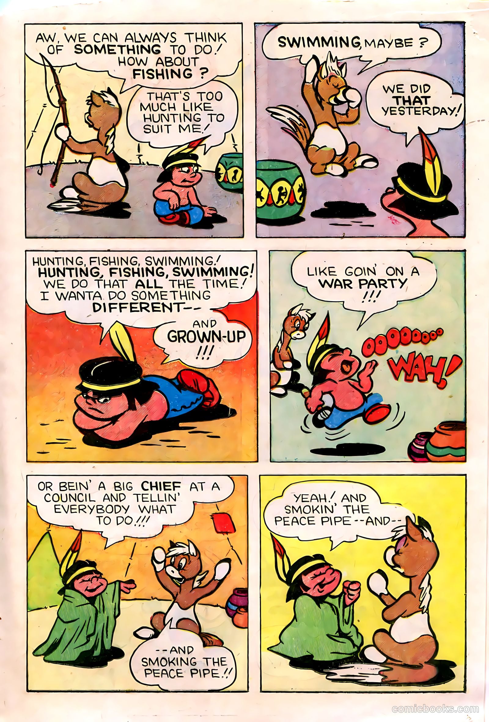 "Red" Rabbit Comics #21 (1951) — page 13 of 36
