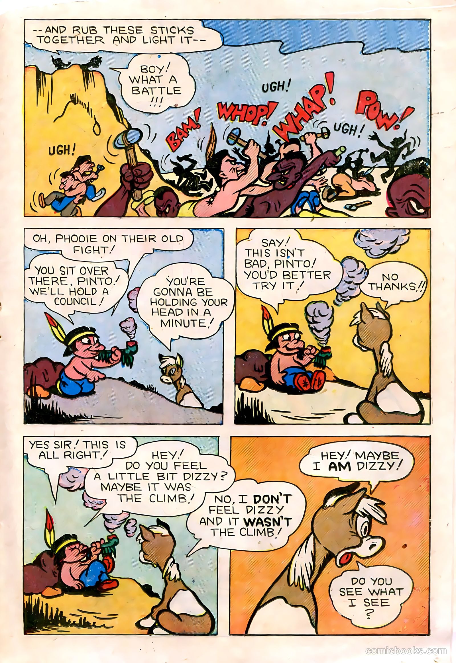 "Red" Rabbit Comics #21 (1951) — page 15 of 36