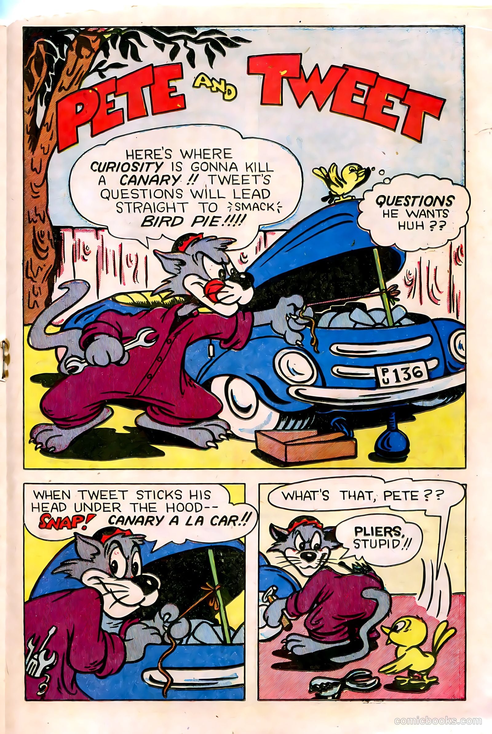 "Red" Rabbit Comics #21 (1951) — page 19 of 36