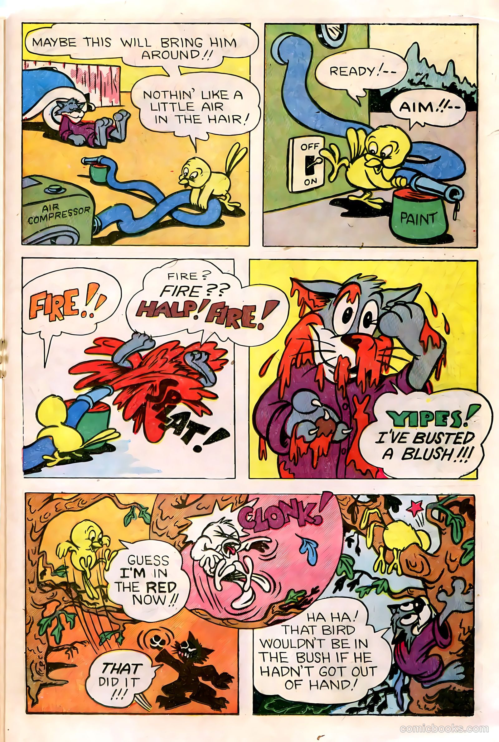 "Red" Rabbit Comics #21 (1951) — page 21 of 36