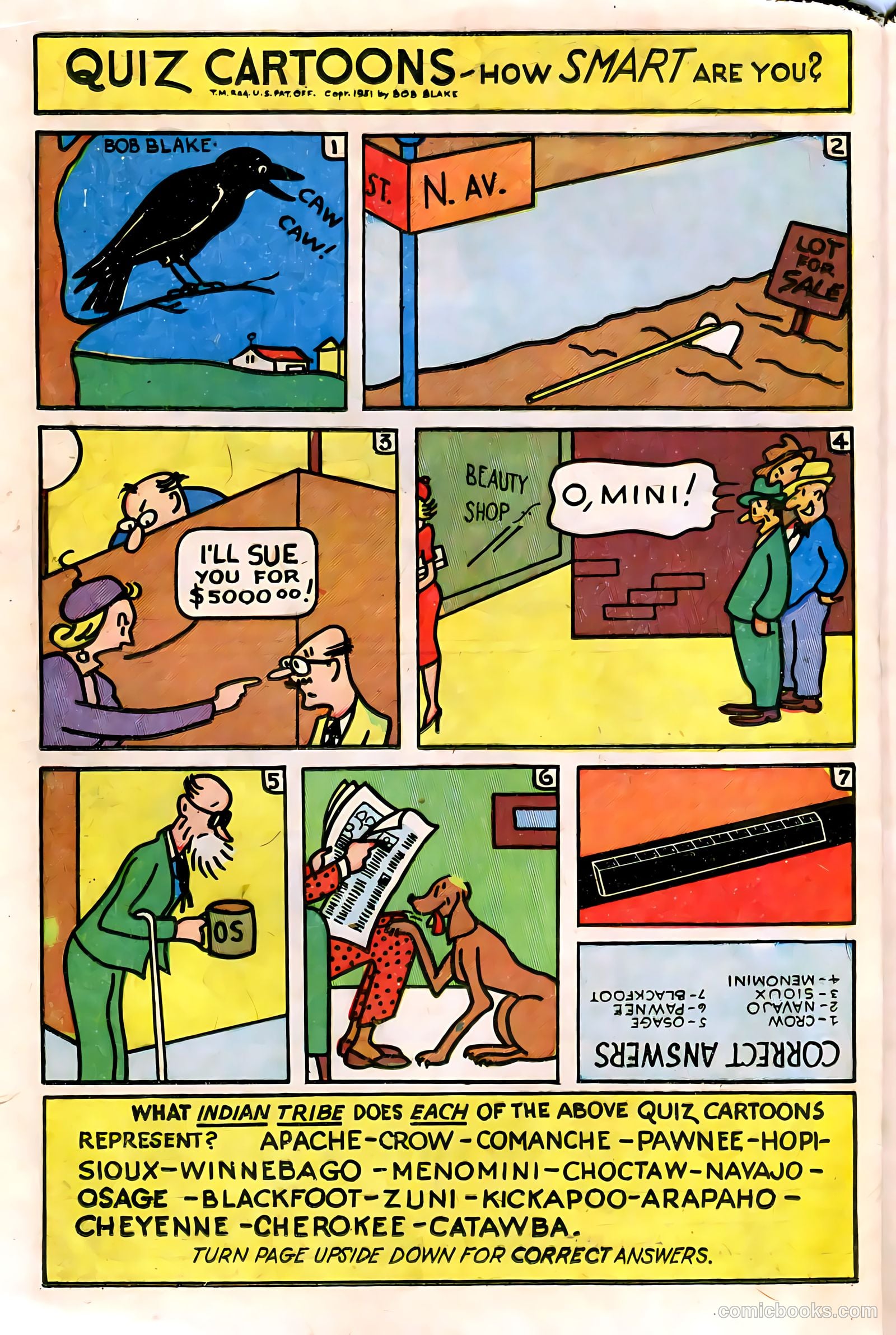 "Red" Rabbit Comics #21 (1951) — page 24 of 36