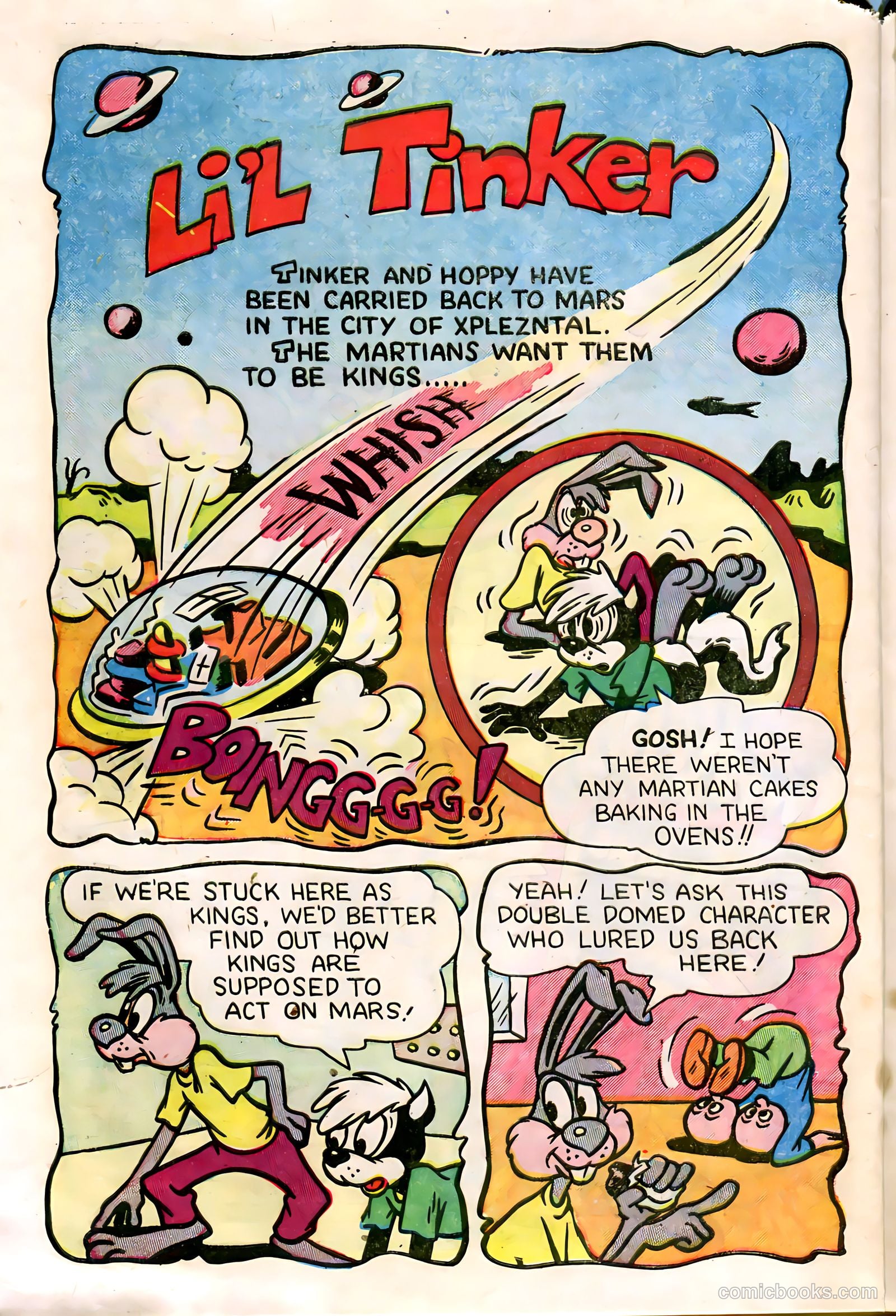 "Red" Rabbit Comics #21 (1951) — page 28 of 36