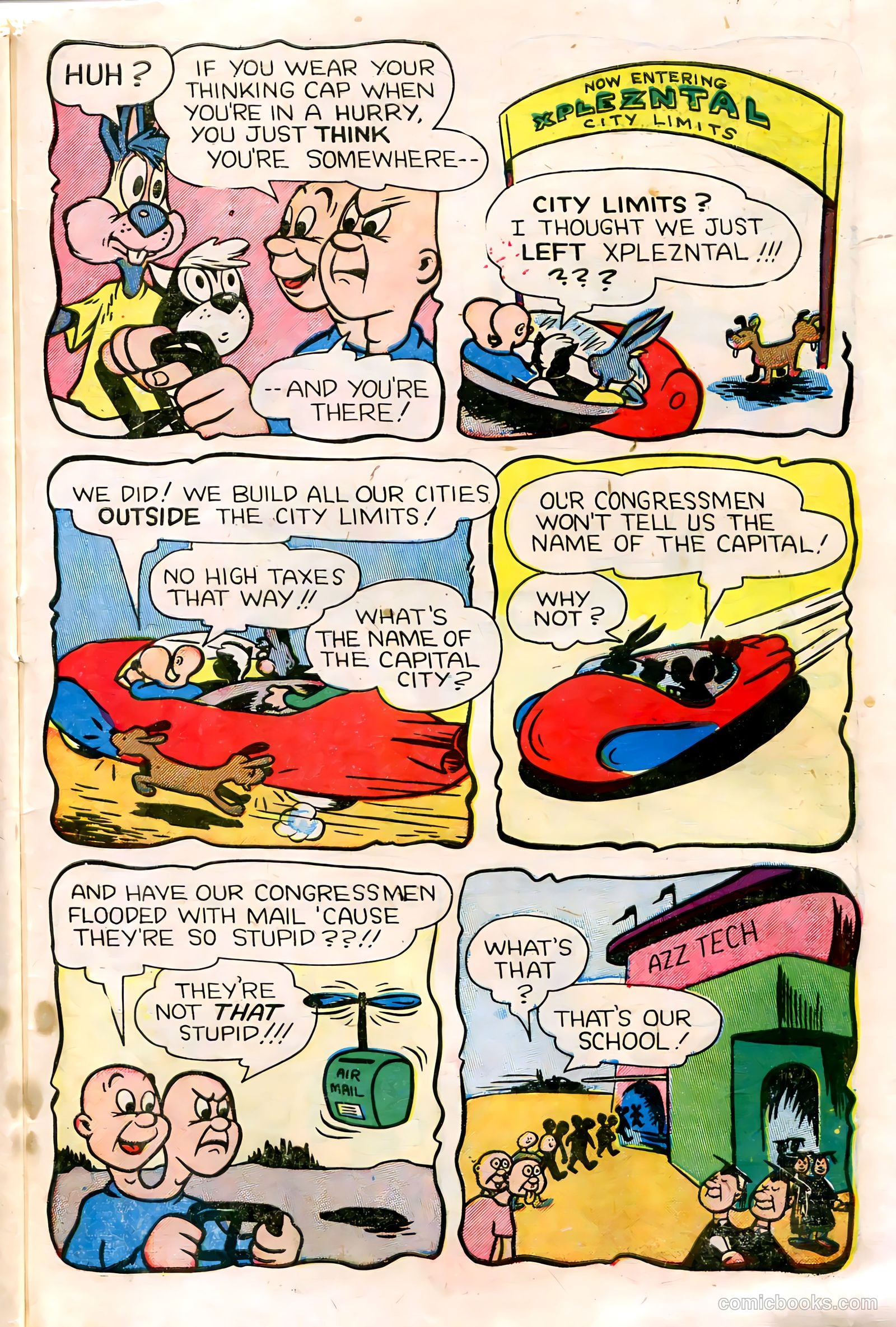 "Red" Rabbit Comics #21 (1951) — page 31 of 36