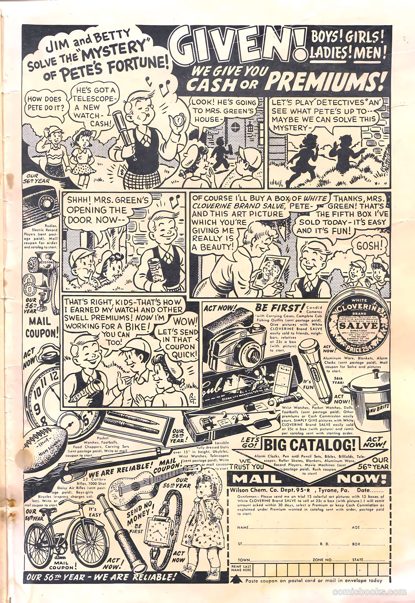 "Red" Rabbit Comics #21 (1951) — page 35 of 36