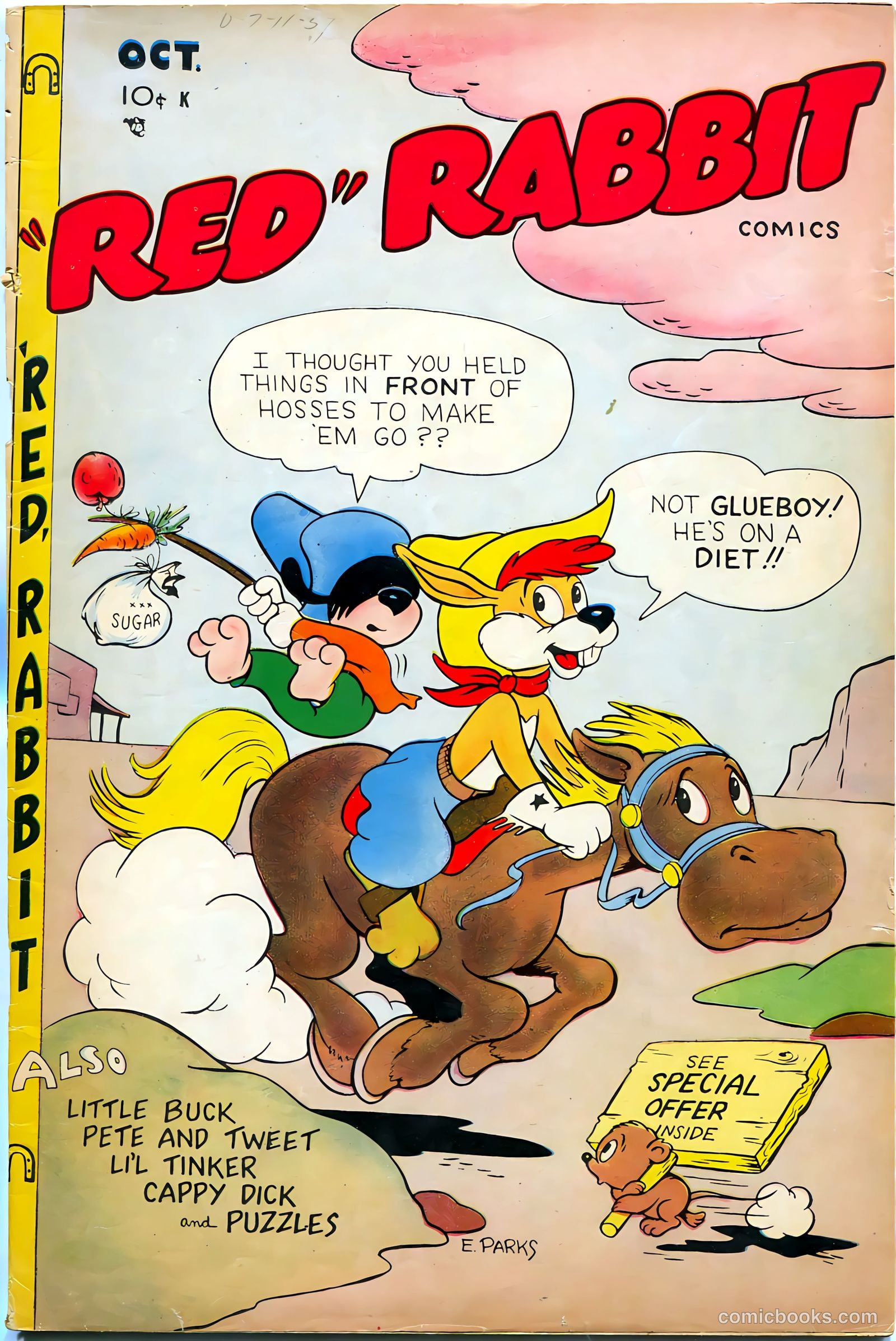 "Red" Rabbit Comics #22