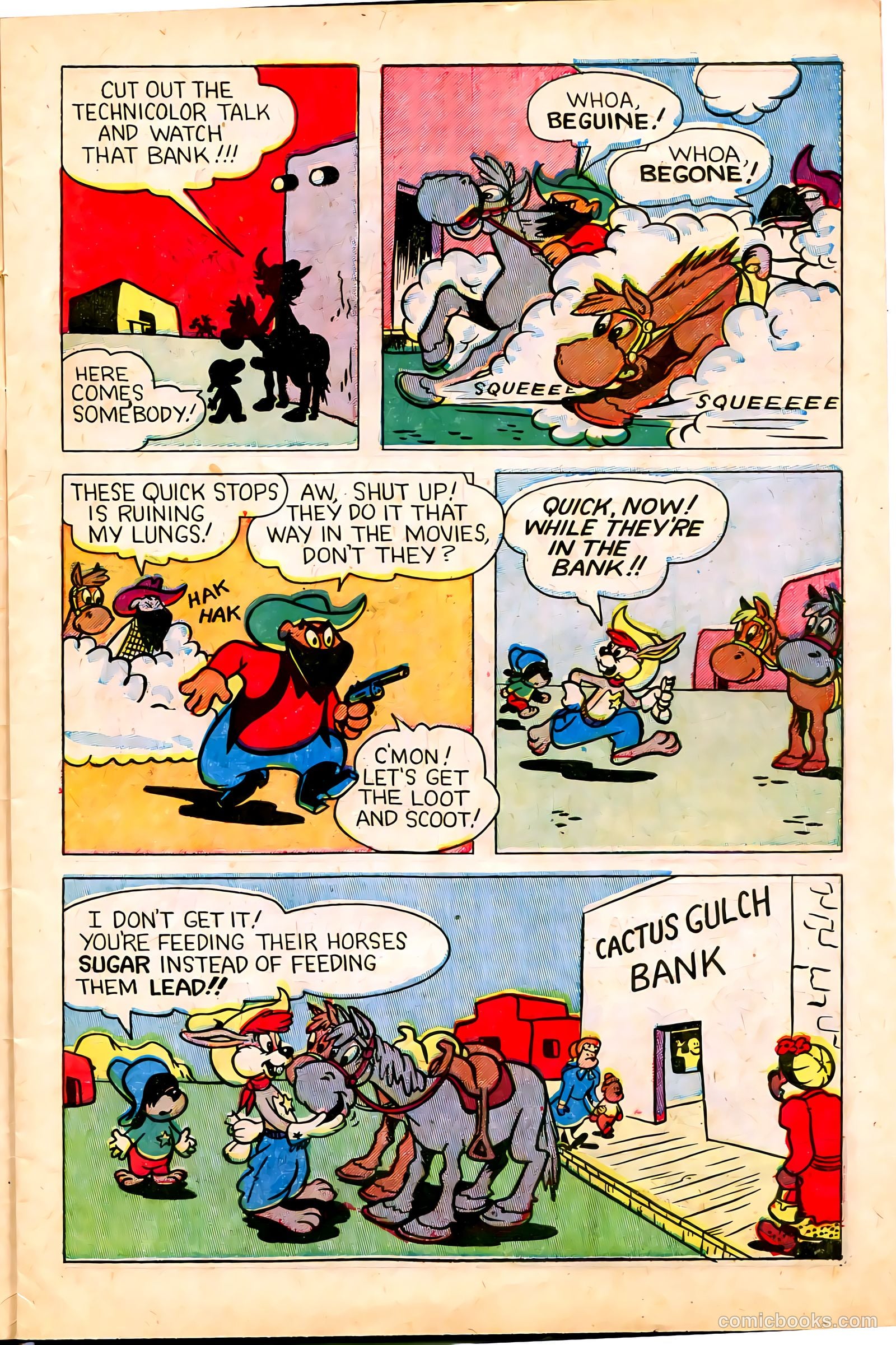 "Red" Rabbit Comics #22 (1951) — page 7 of 36