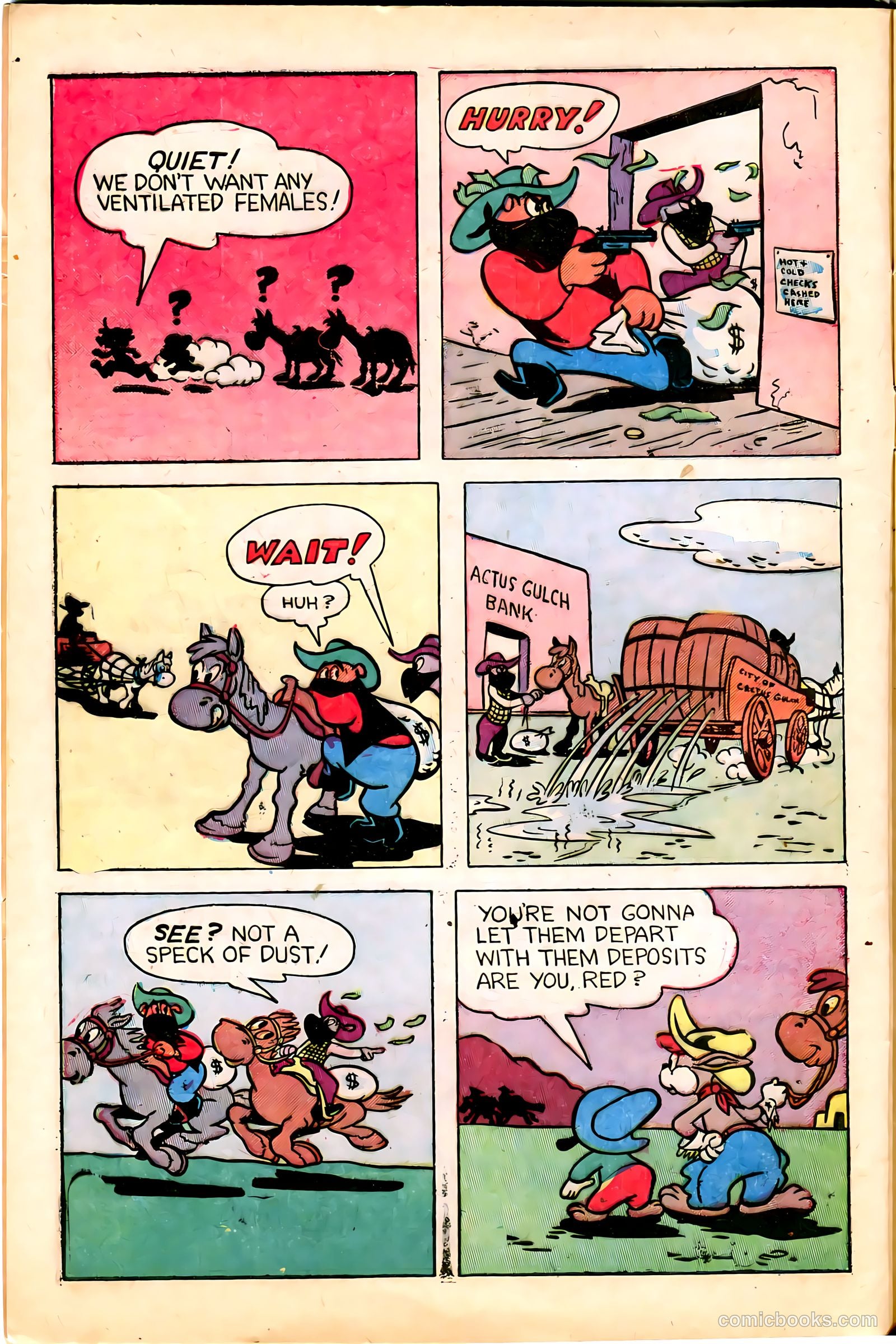 "Red" Rabbit Comics #22 (1951) — page 8 of 36