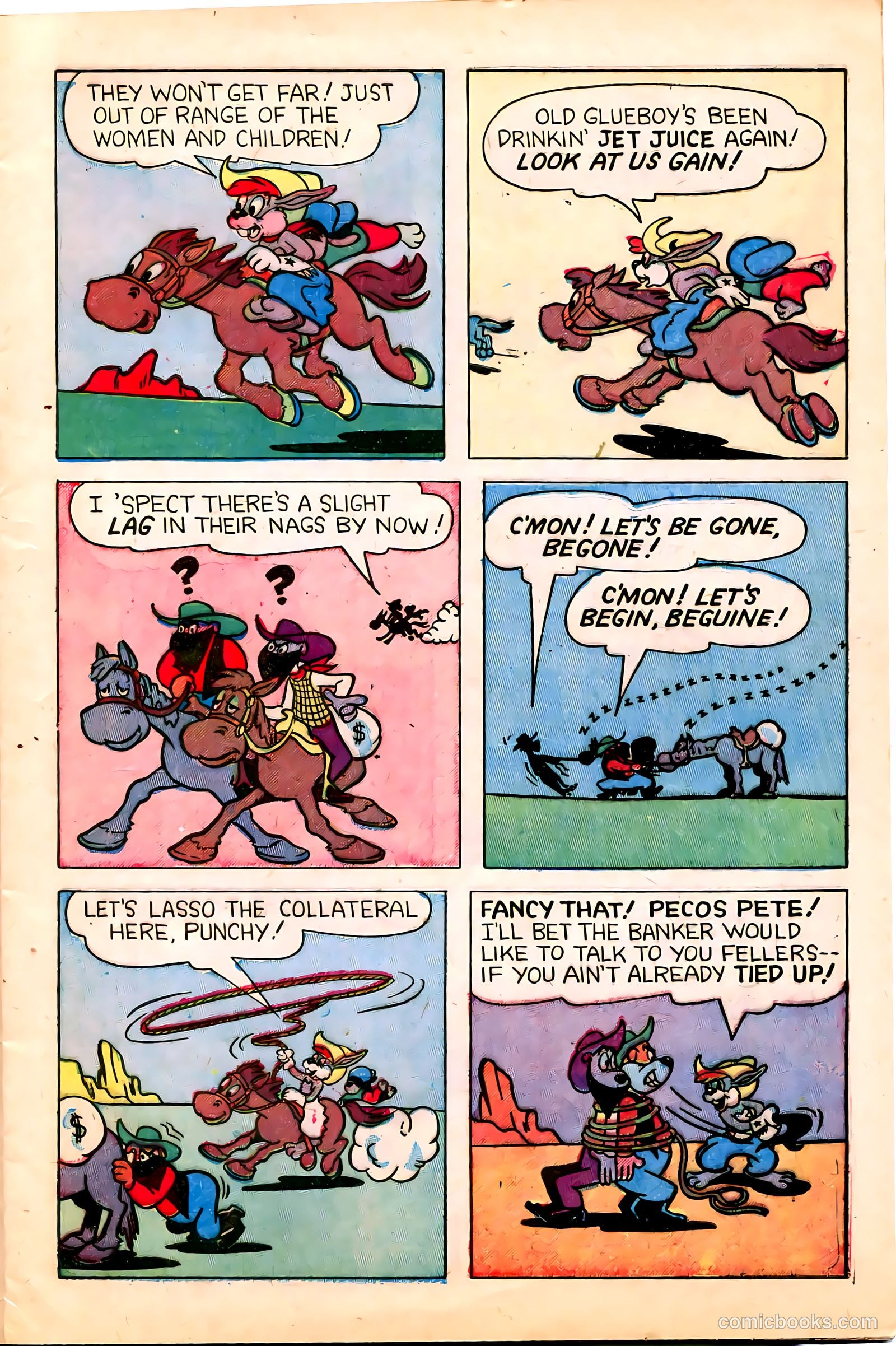 "Red" Rabbit Comics #22 (1951) — page 9 of 36