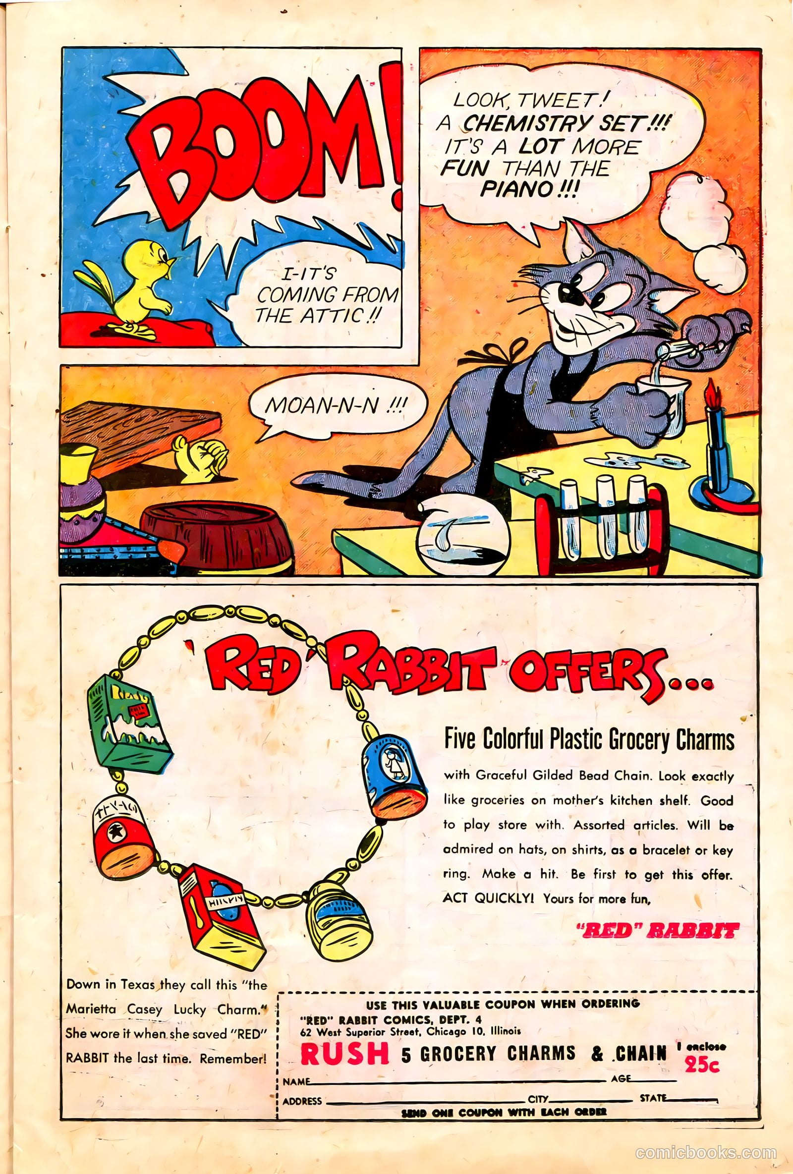 "Red" Rabbit Comics #22 (1951) — page 15 of 36