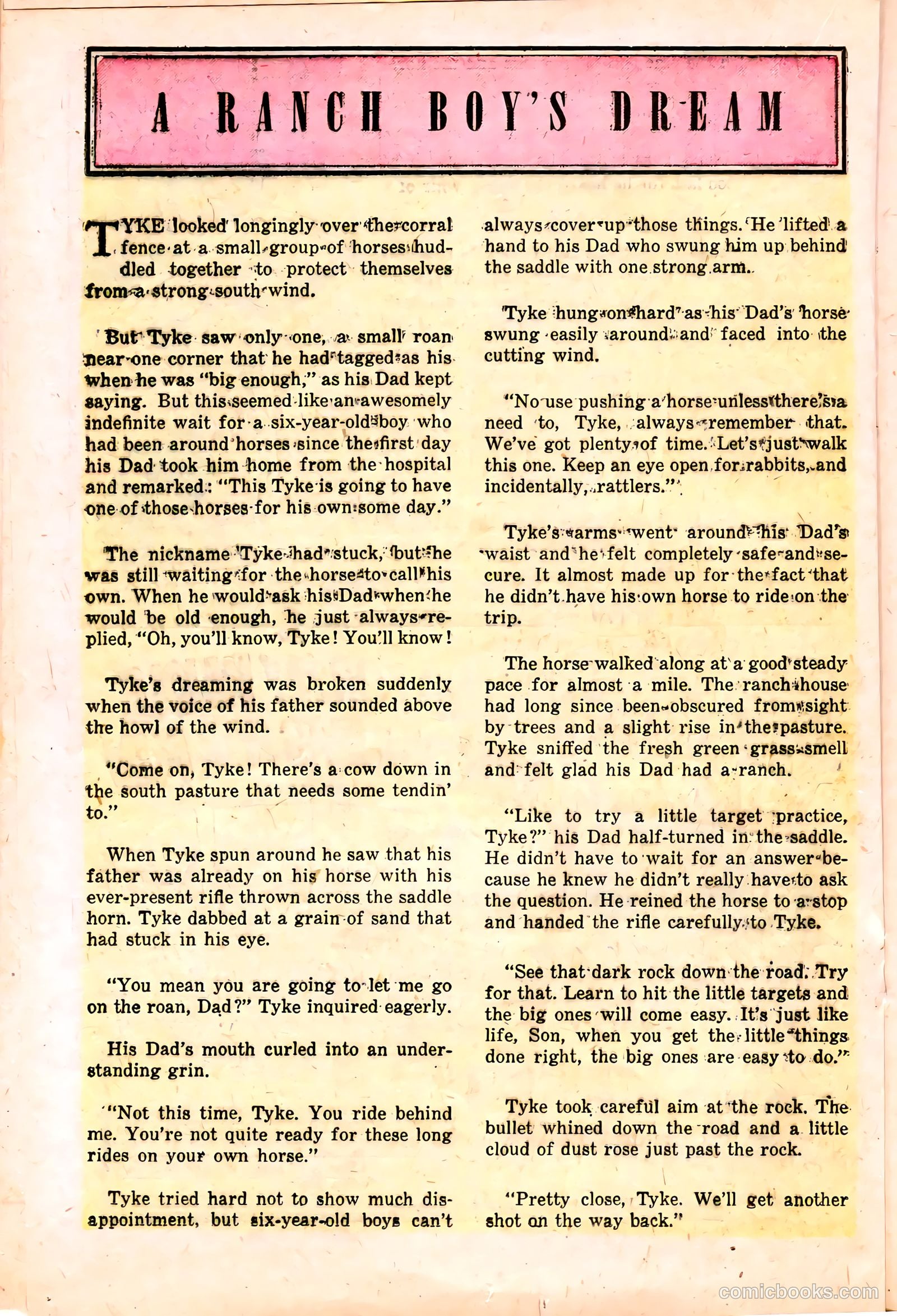 "Red" Rabbit Comics #22 (1951) — page 20 of 36