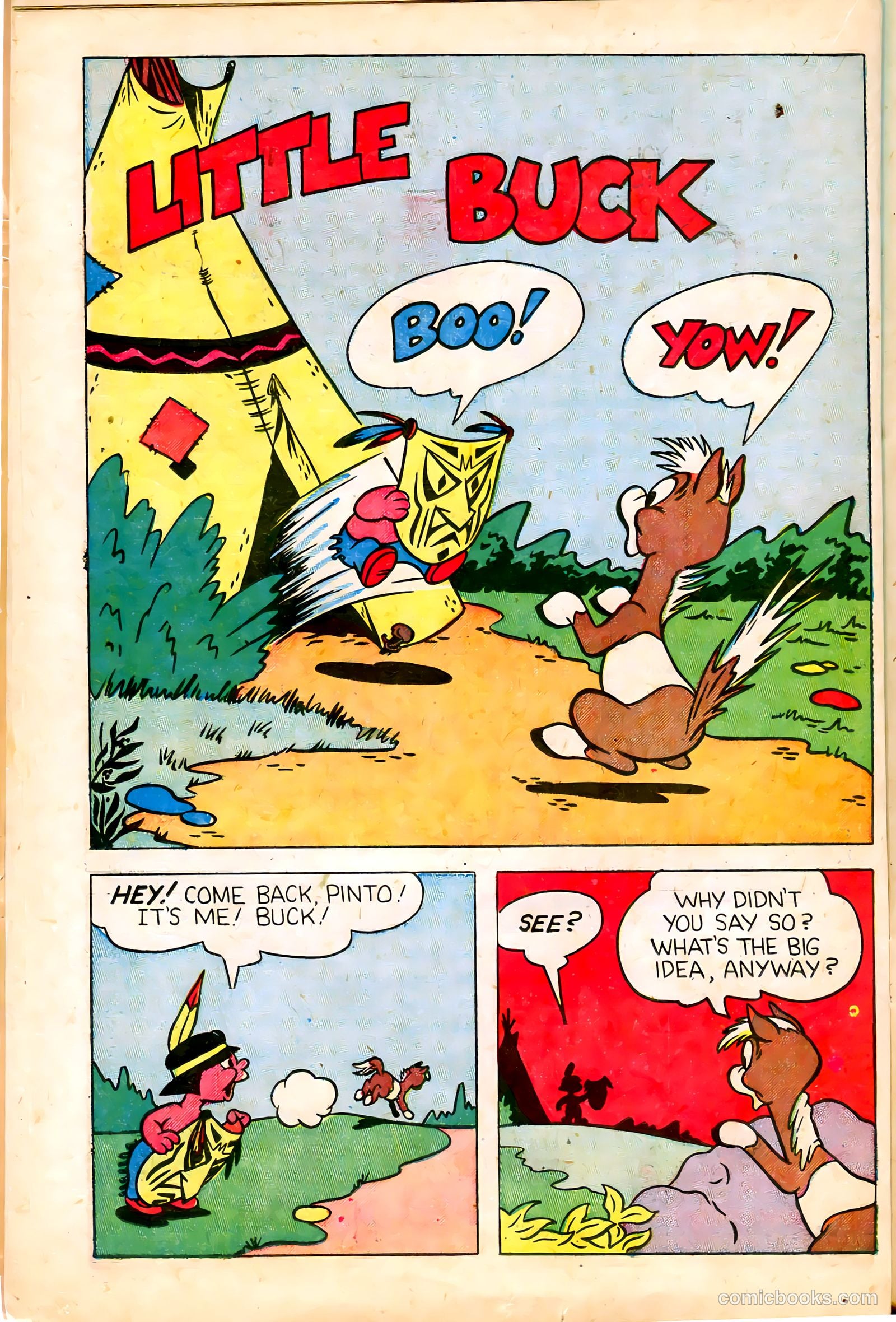 "Red" Rabbit Comics #22 (1951) — page 22 of 36