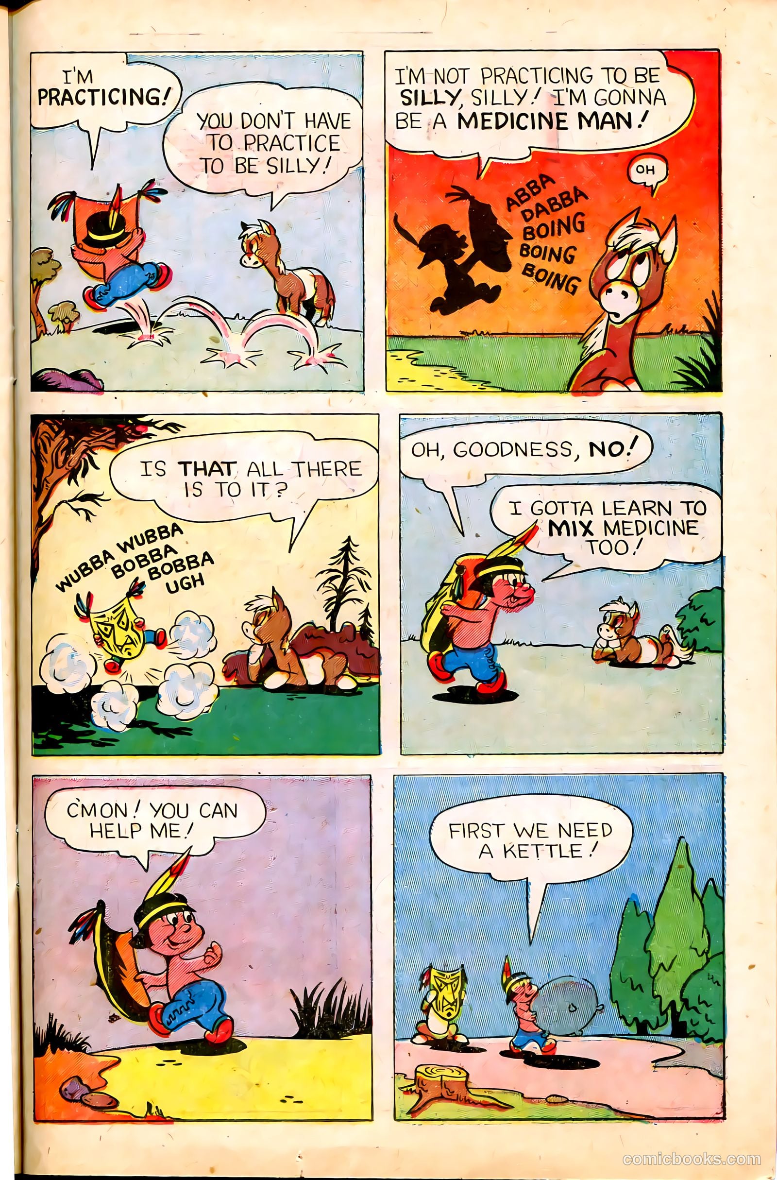 "Red" Rabbit Comics #22 (1951) — page 23 of 36