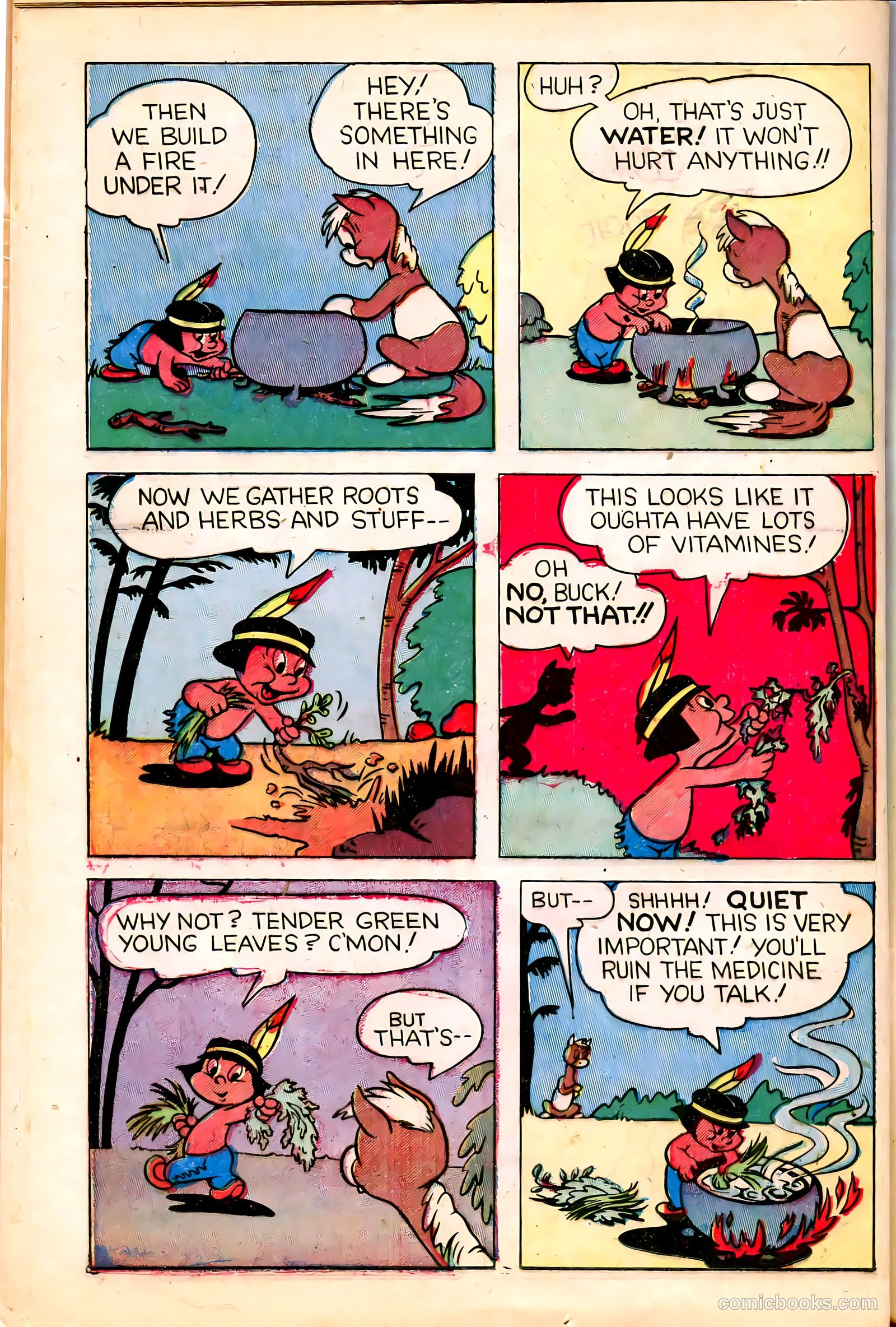 "Red" Rabbit Comics #22 (1951) — page 24 of 36