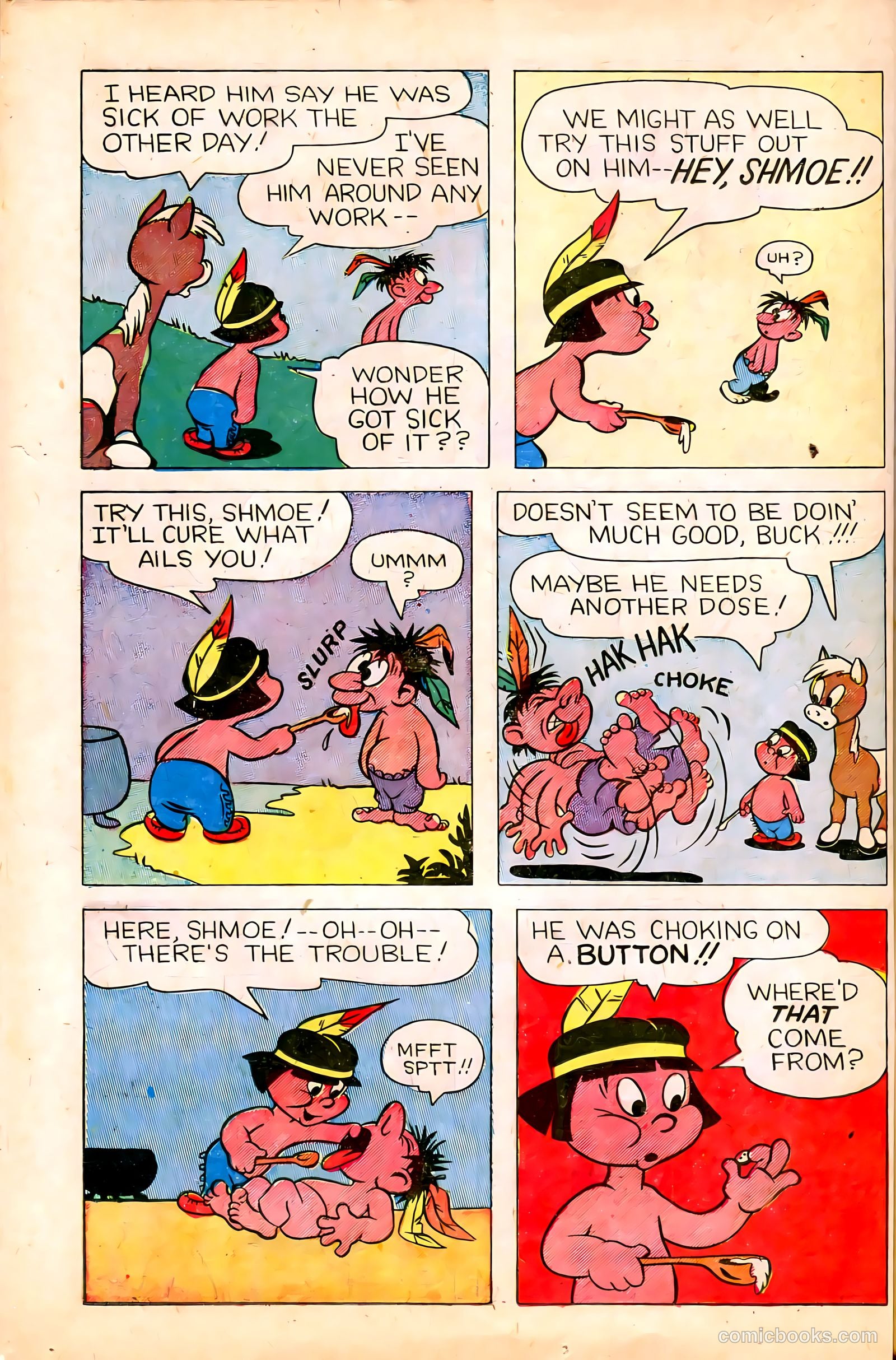 "Red" Rabbit Comics #22 (1951) — page 26 of 36