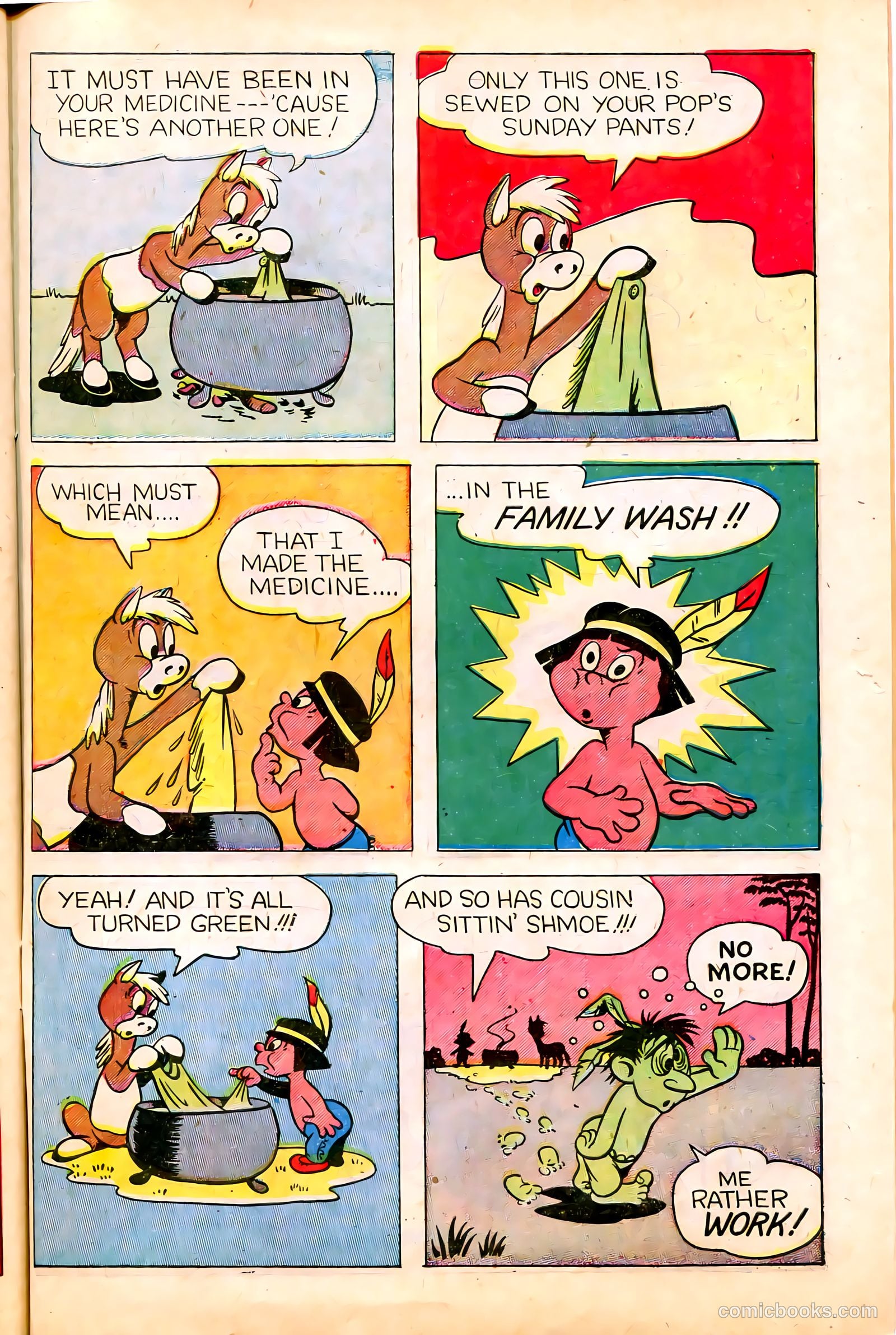 "Red" Rabbit Comics #22 (1951) — page 27 of 36