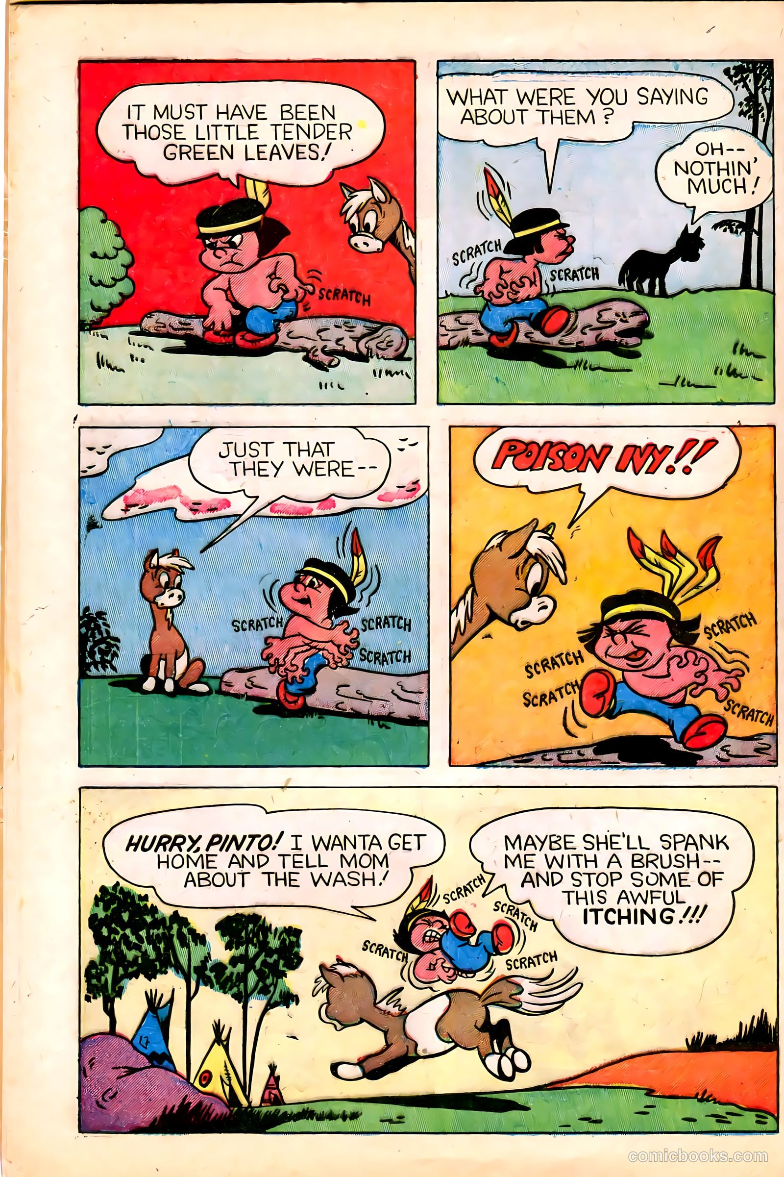 "Red" Rabbit Comics #22 (1951) — page 28 of 36