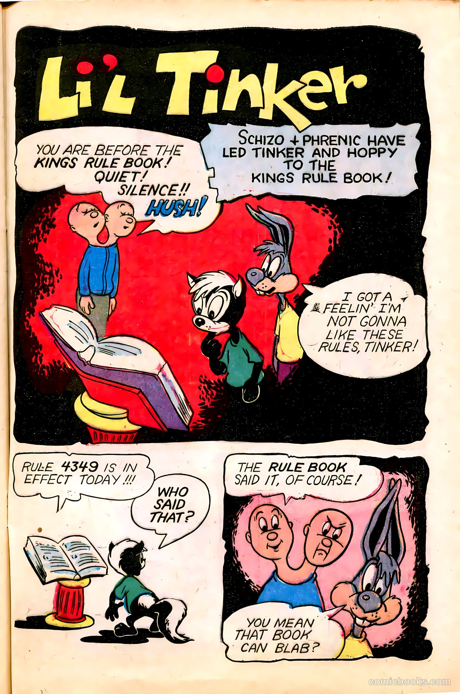 "Red" Rabbit Comics #22 (1951) — page 29 of 36