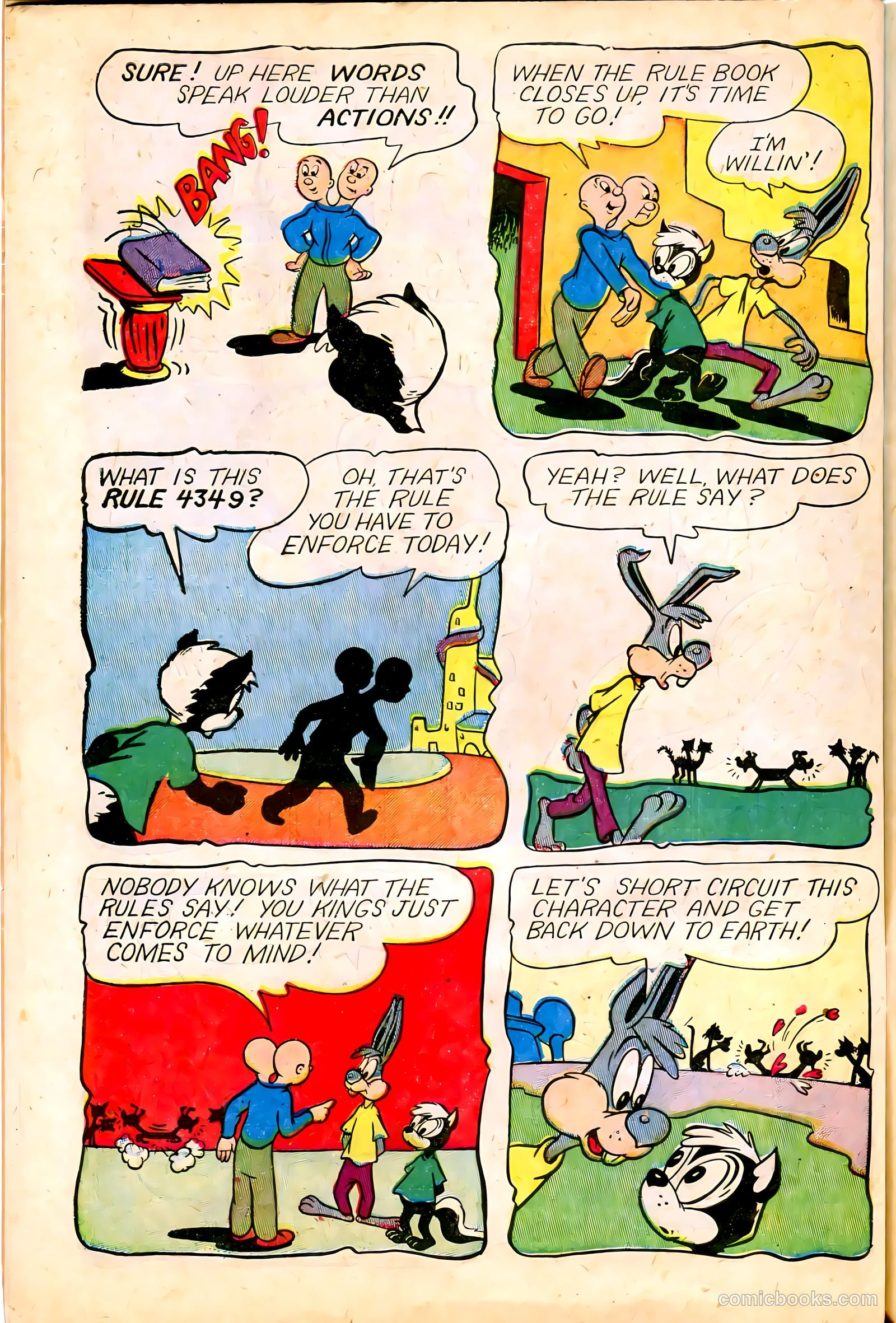 "Red" Rabbit Comics #22 (1951) — page 30 of 36