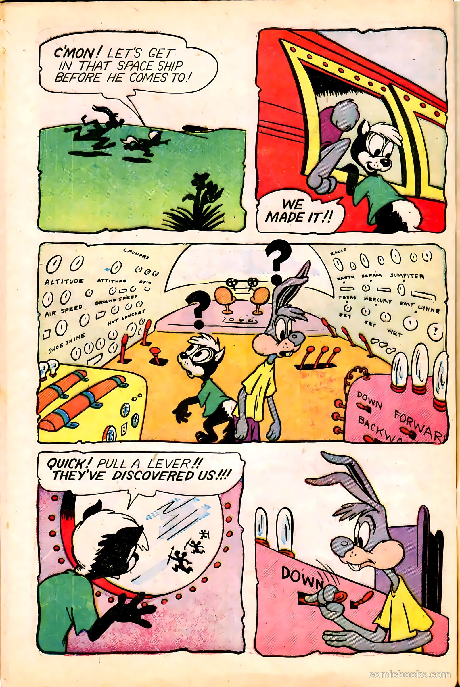 "Red" Rabbit Comics #22 (1951) — page 32 of 36