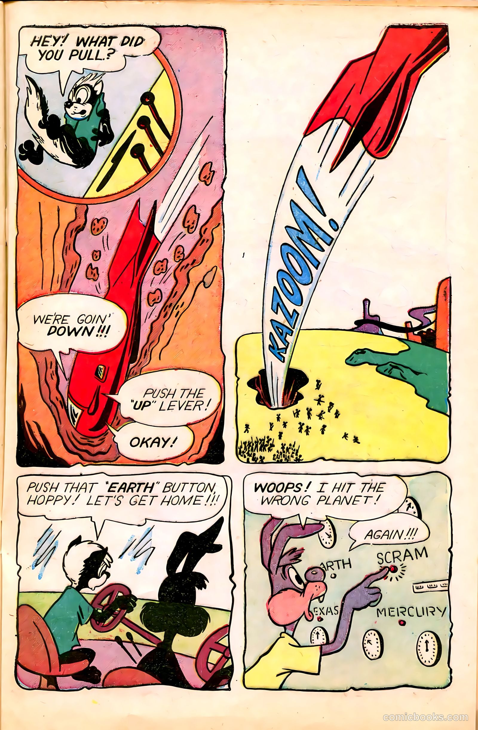 "Red" Rabbit Comics #22 (1951) — page 33 of 36