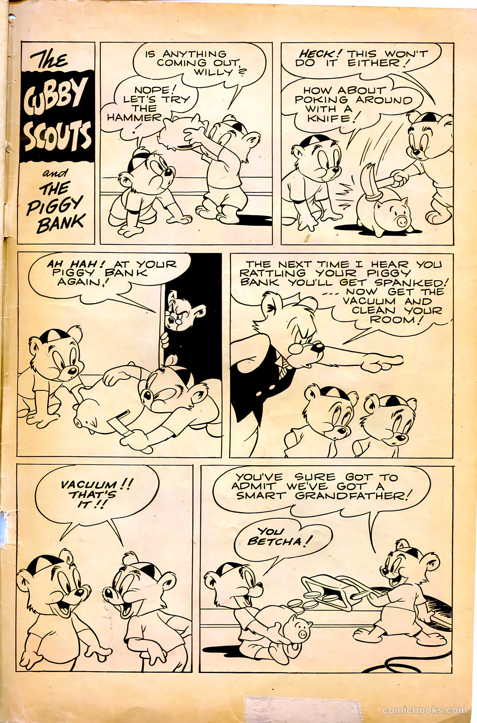 "Red" Rabbit Comics #22 (1951) — page 35 of 36