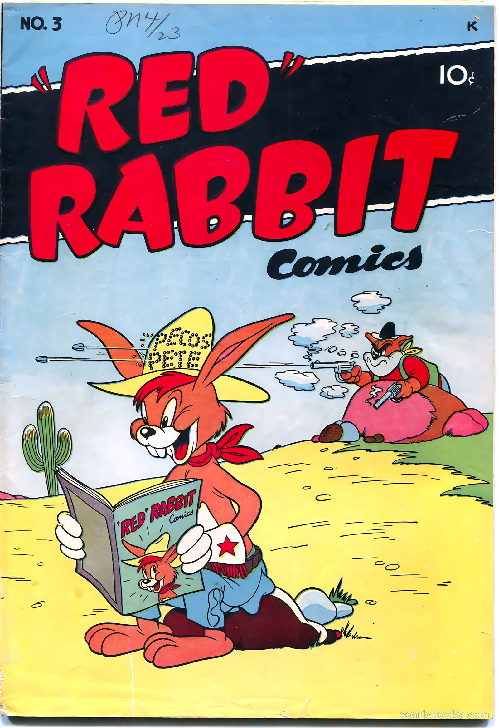 "Red" Rabbit Comics #3