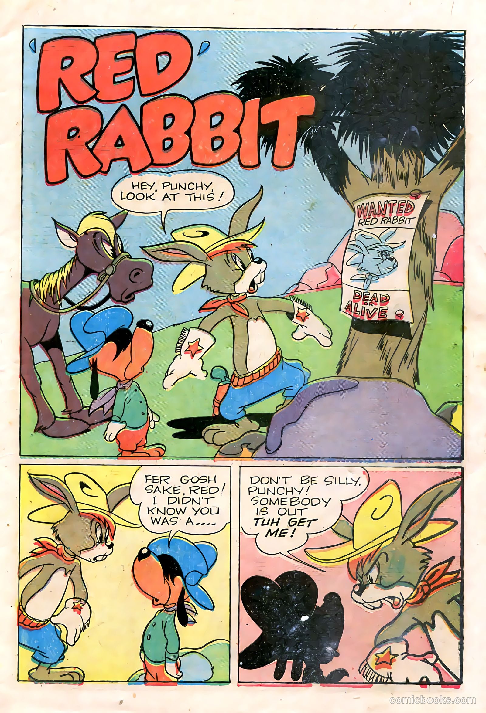 "Red" Rabbit Comics #3 (1947) — page 3 of 52